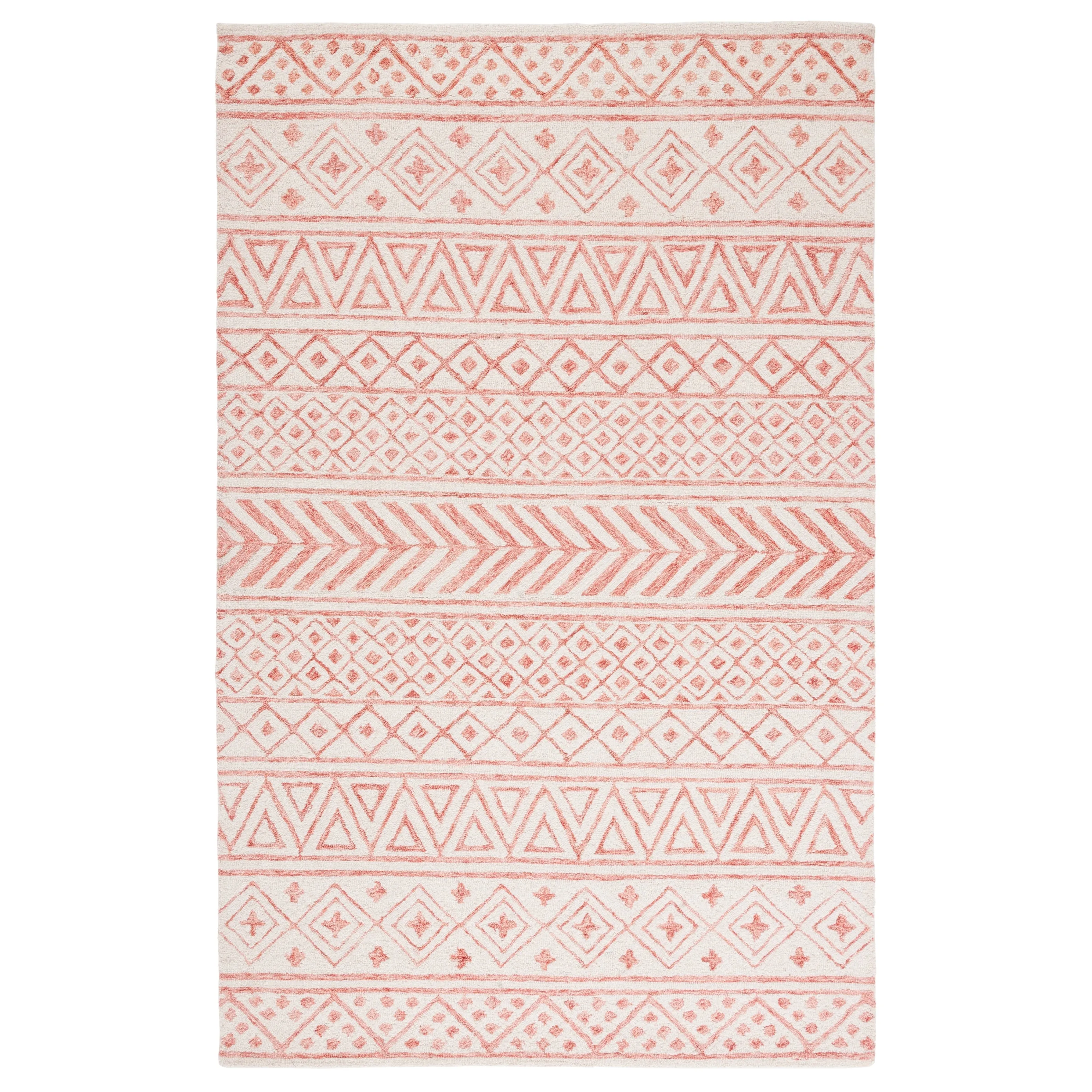 SAFAVIEH Handmade Metro Heloise Moroccan Boho Wool Rug