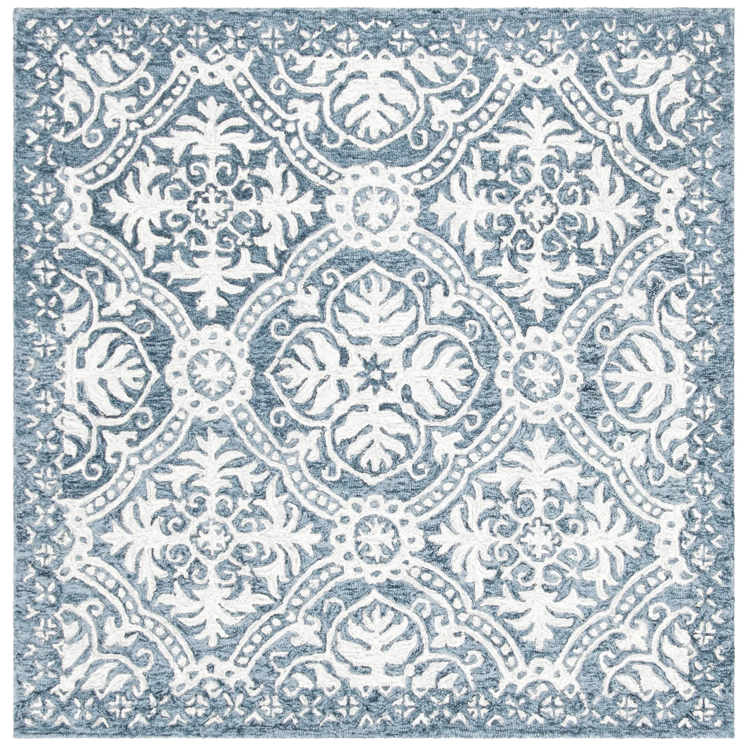 SAFAVIEH Handmade Micro-Loop Anamarija Wool Rug