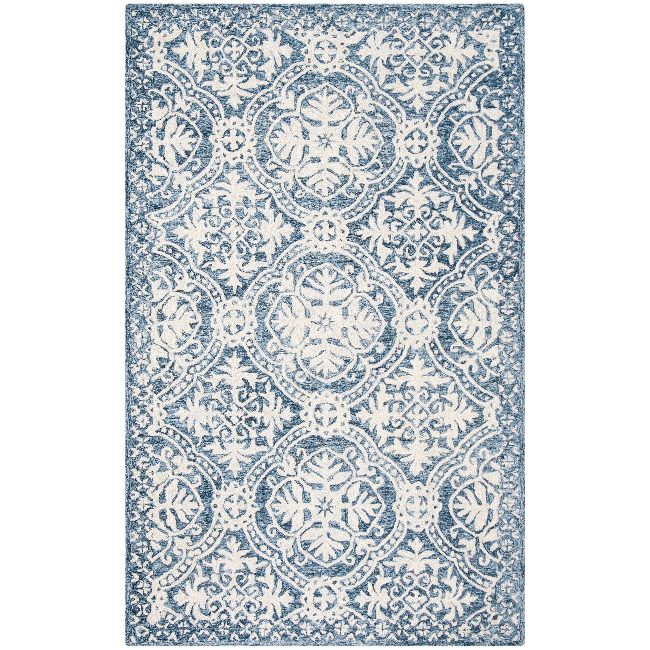 SAFAVIEH Handmade Micro-Loop Anamarija Wool Rug