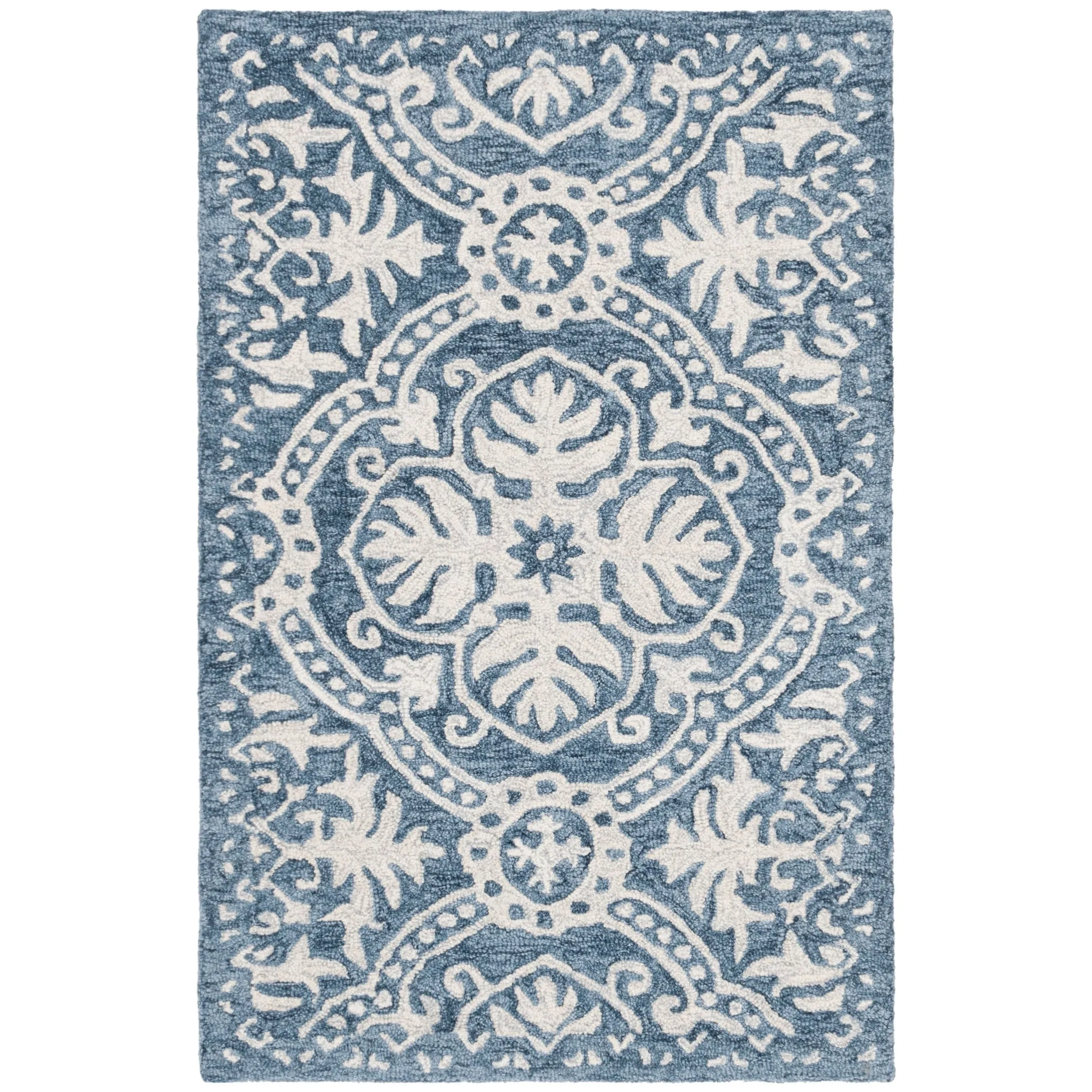 SAFAVIEH Handmade Micro-Loop Anamarija Wool Rug