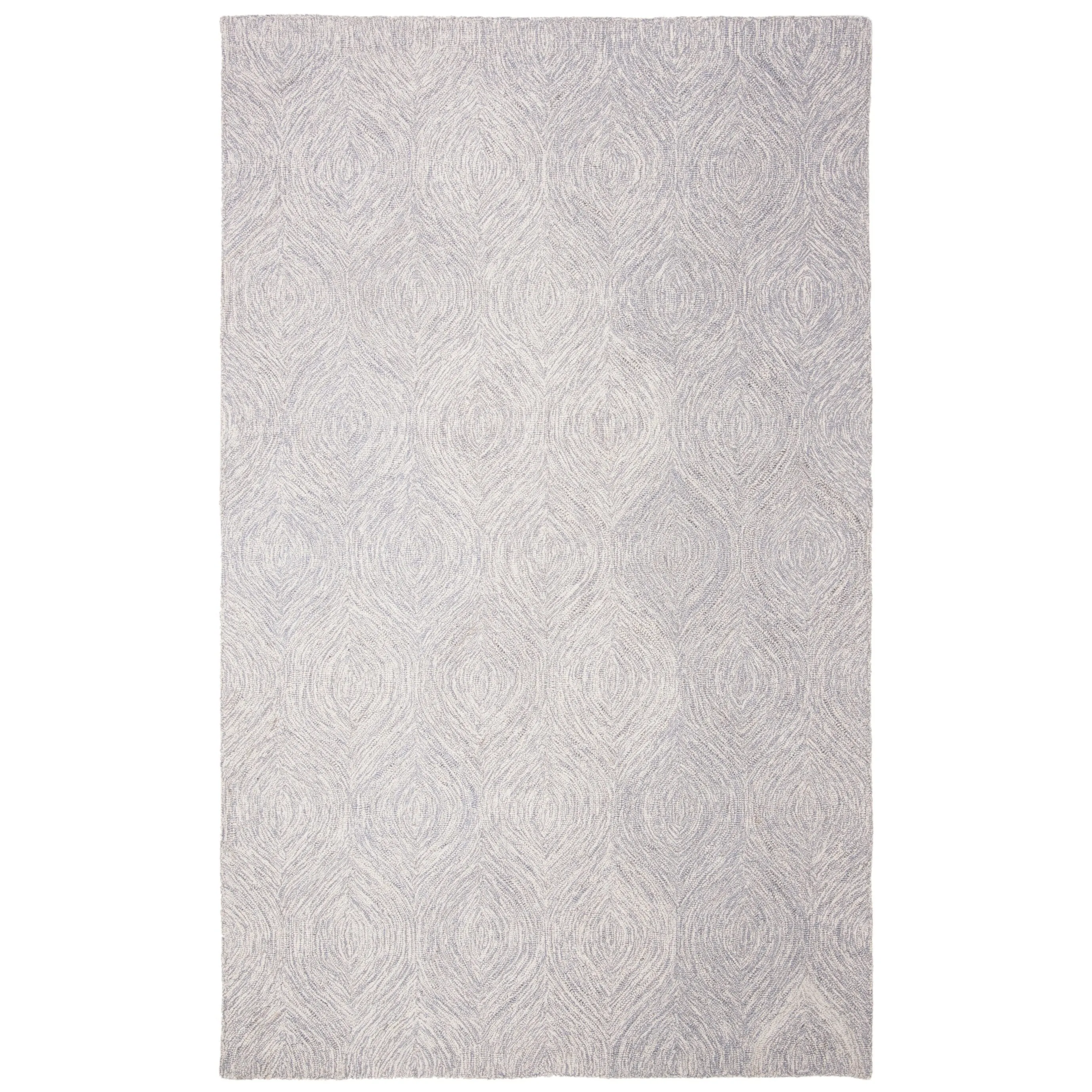 SAFAVIEH Handmade Micro-Loop Bunny Wool Rug