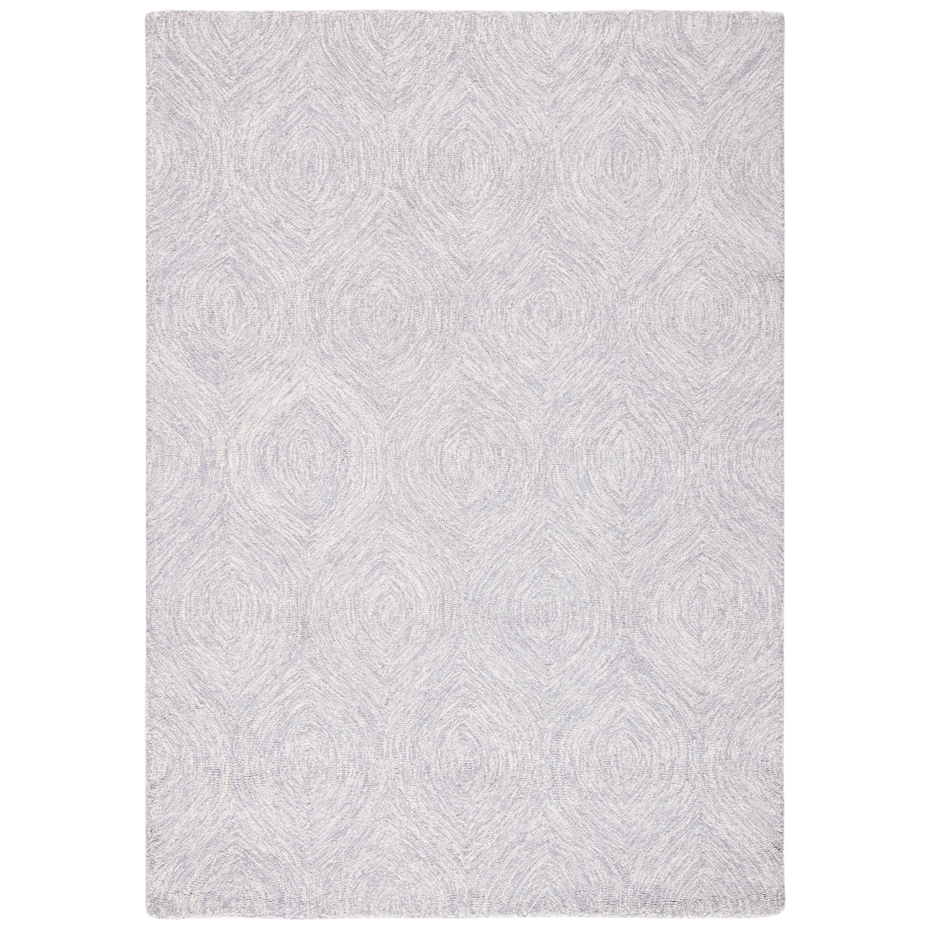 SAFAVIEH Handmade Micro-Loop Bunny Wool Rug