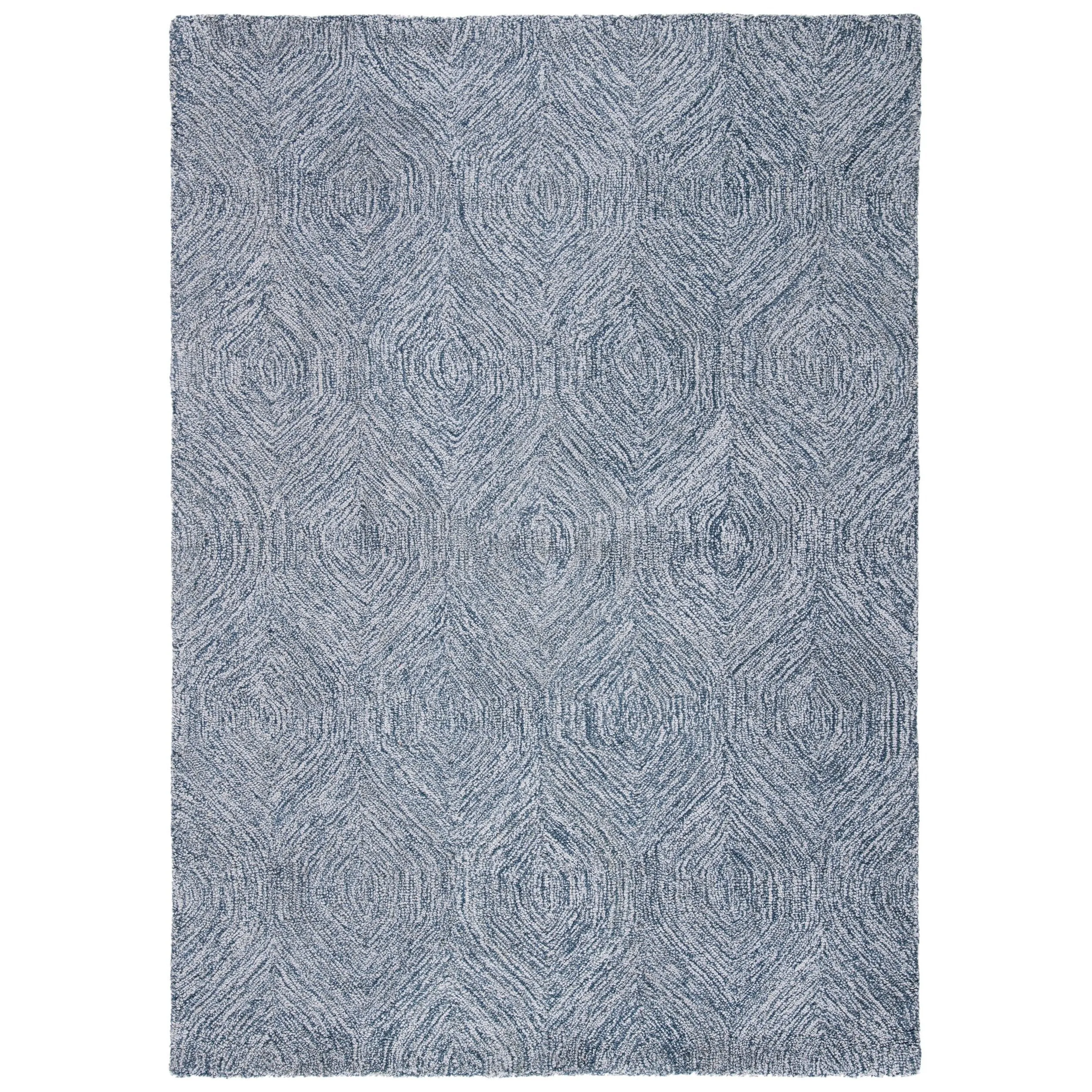 SAFAVIEH Handmade Micro-Loop Bunny Wool Rug