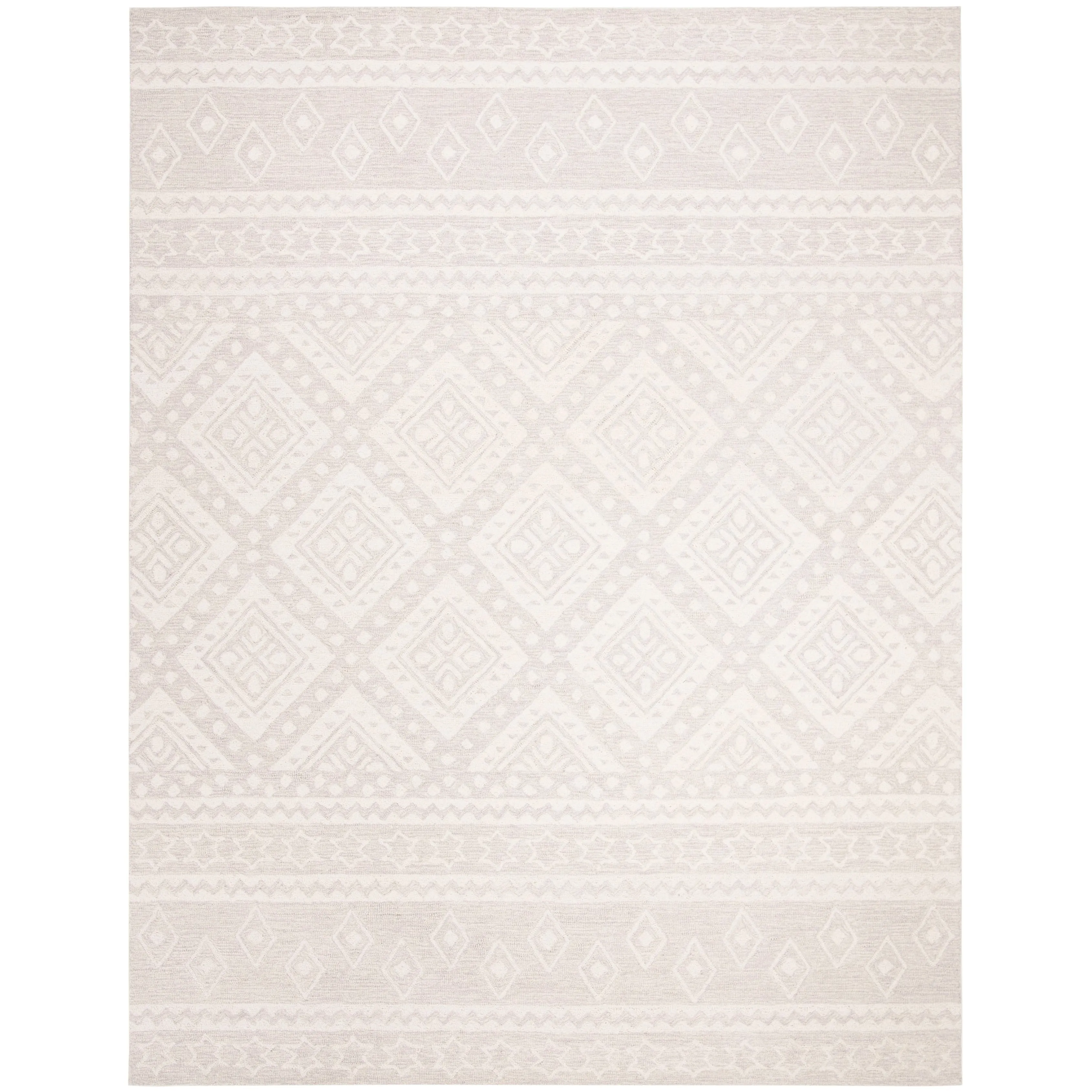 SAFAVIEH Handmade Micro-Loop Kobie Wool Rug
