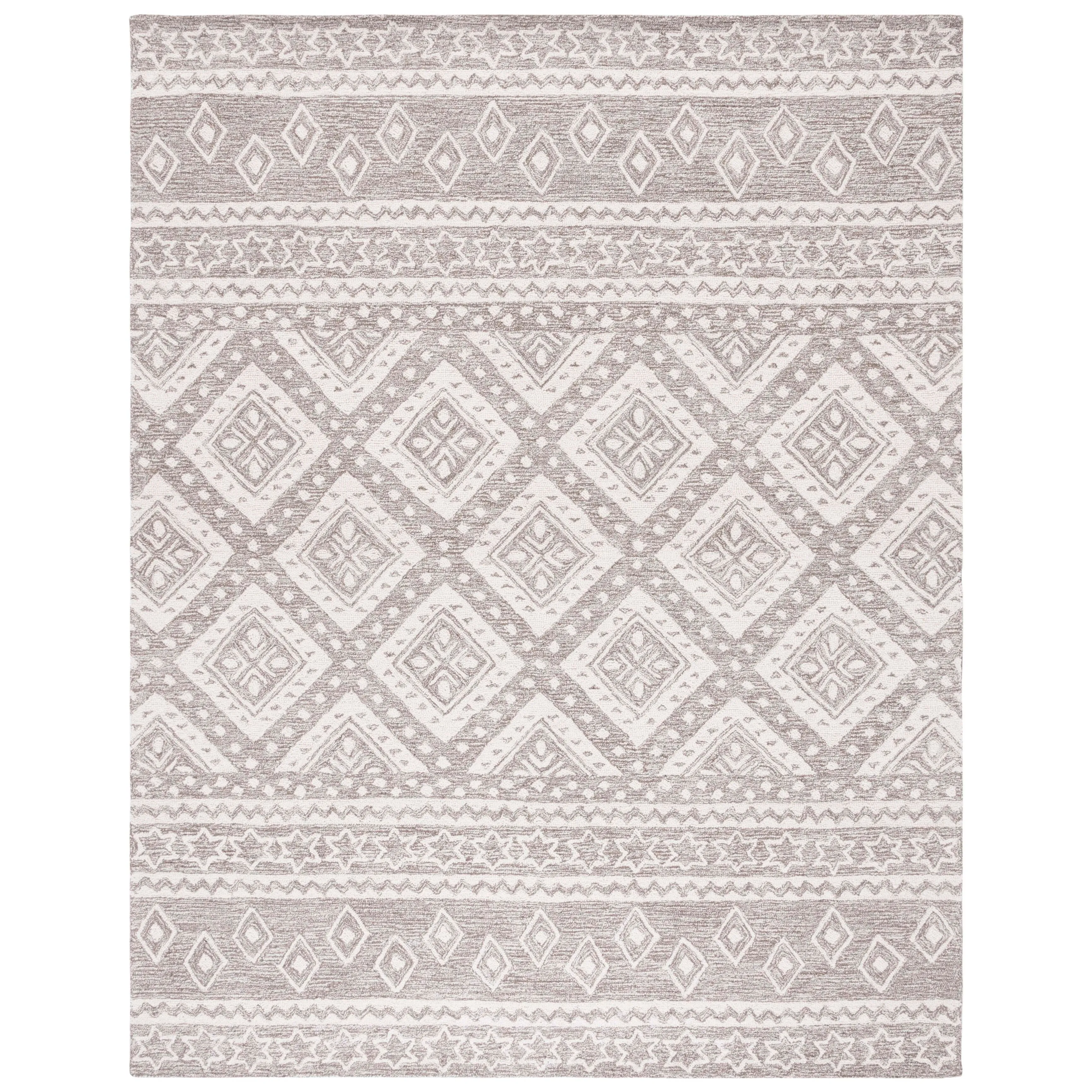 SAFAVIEH Handmade Micro-Loop Kobie Wool Rug