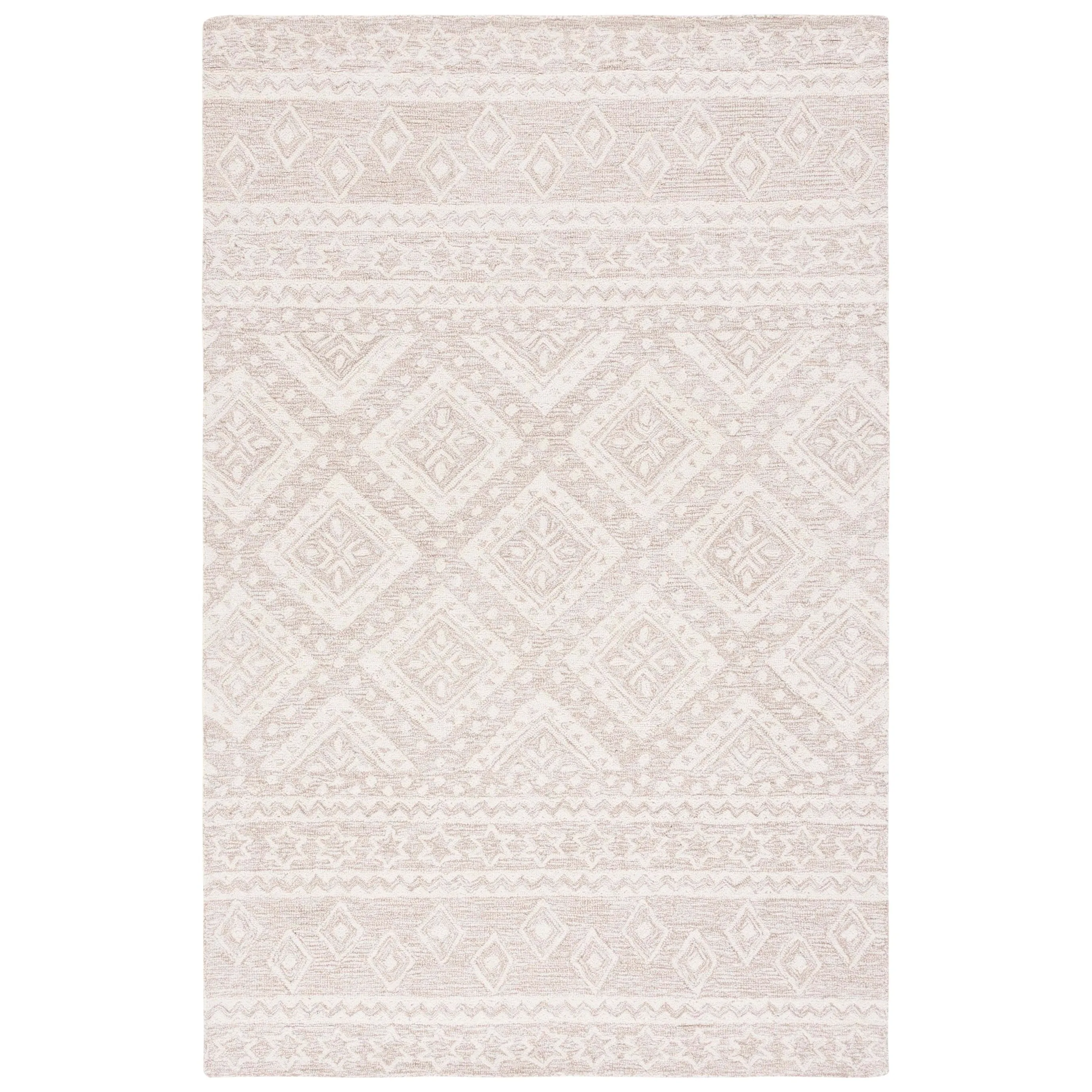 SAFAVIEH Handmade Micro-Loop Kobie Wool Rug