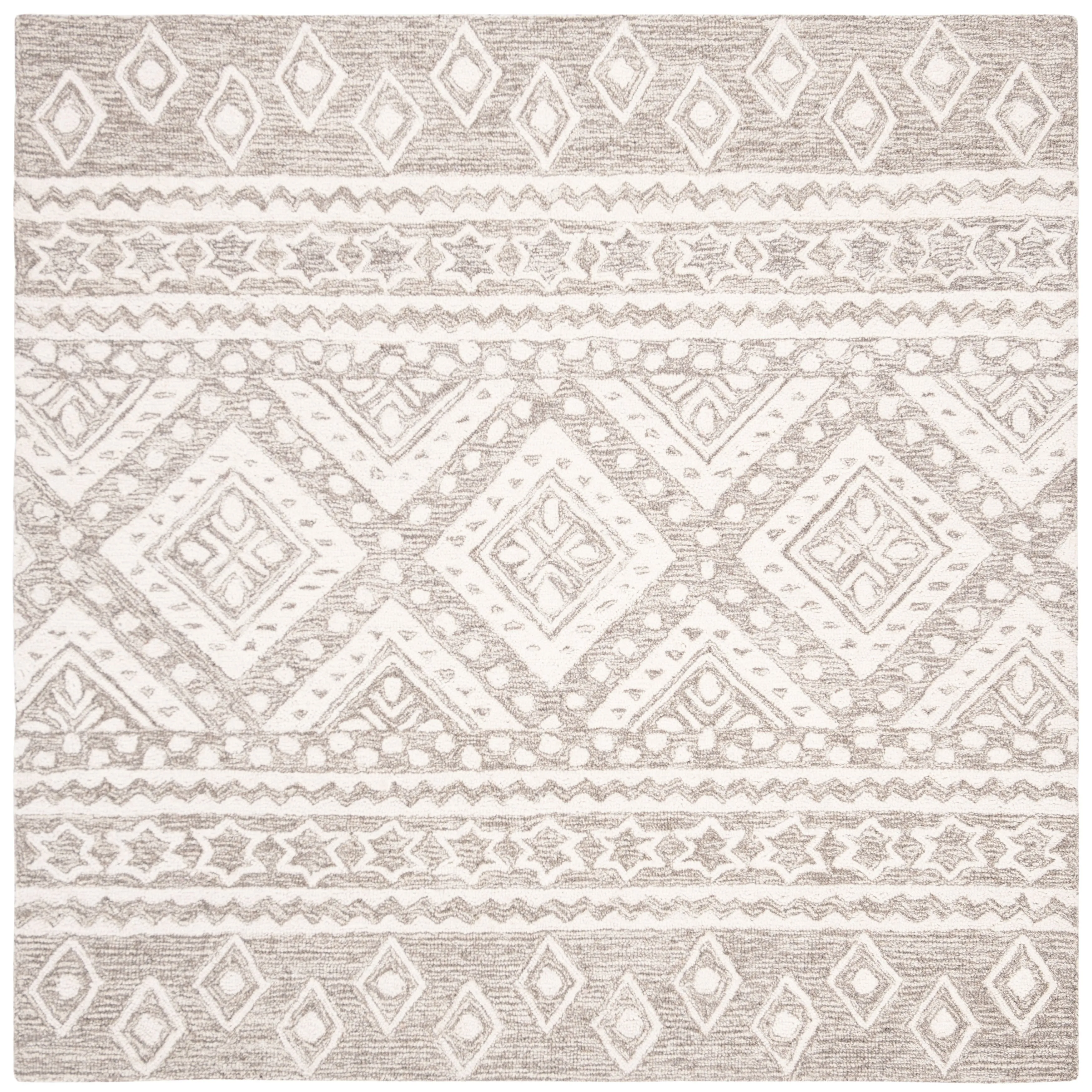 SAFAVIEH Handmade Micro-Loop Kobie Wool Rug