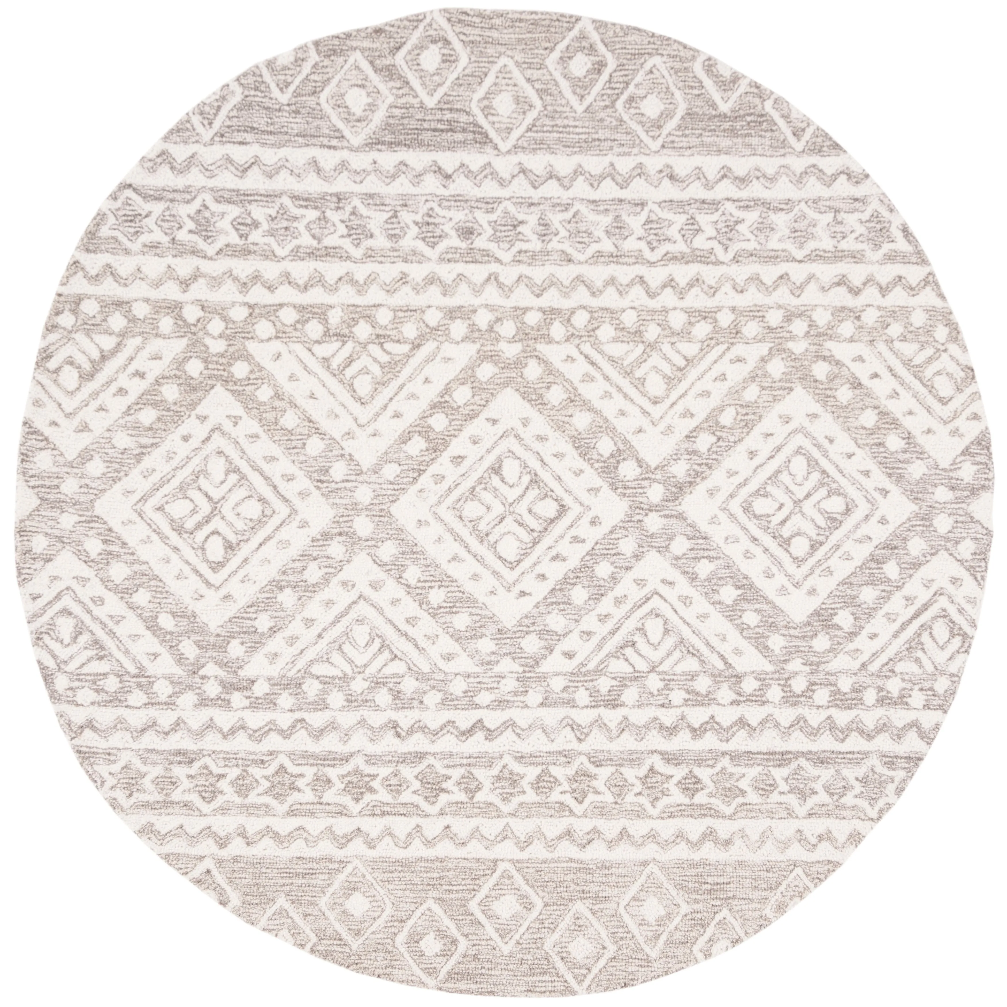 SAFAVIEH Handmade Micro-Loop Kobie Wool Rug