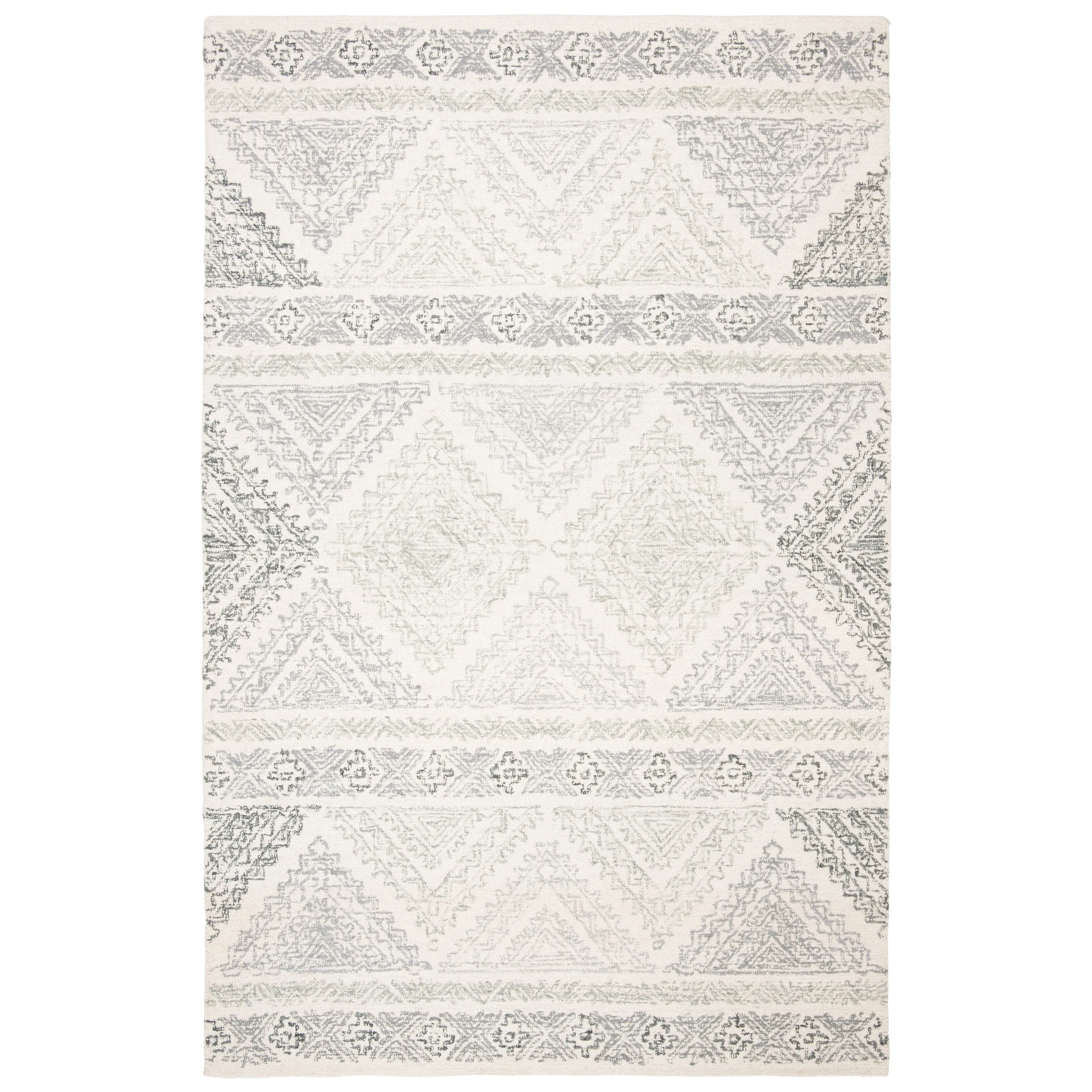 SAFAVIEH Handmade Micro-Loop Lizzi Moroccan Wool Rug