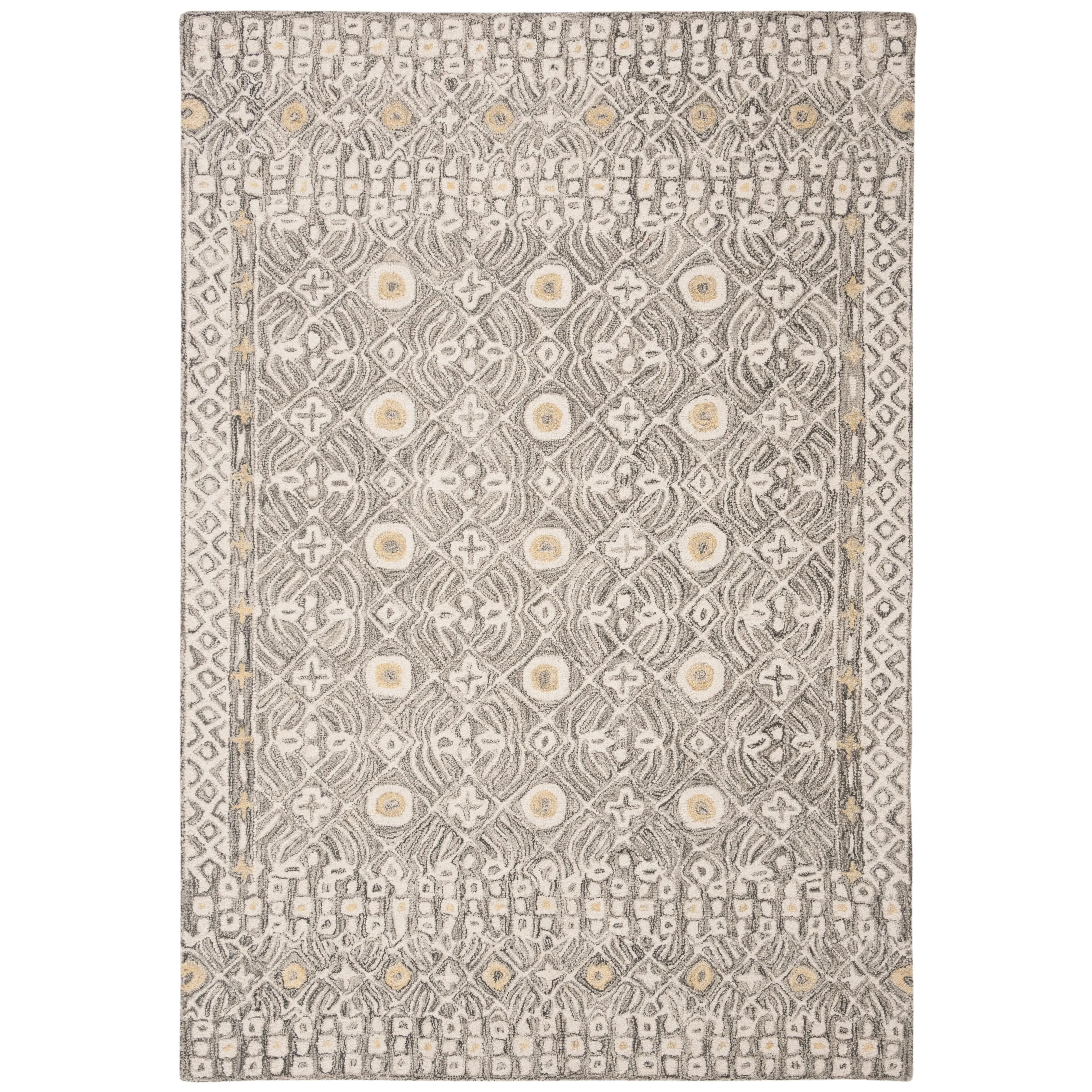 SAFAVIEH Handmade Micro-Loop Reglind Wool Rug