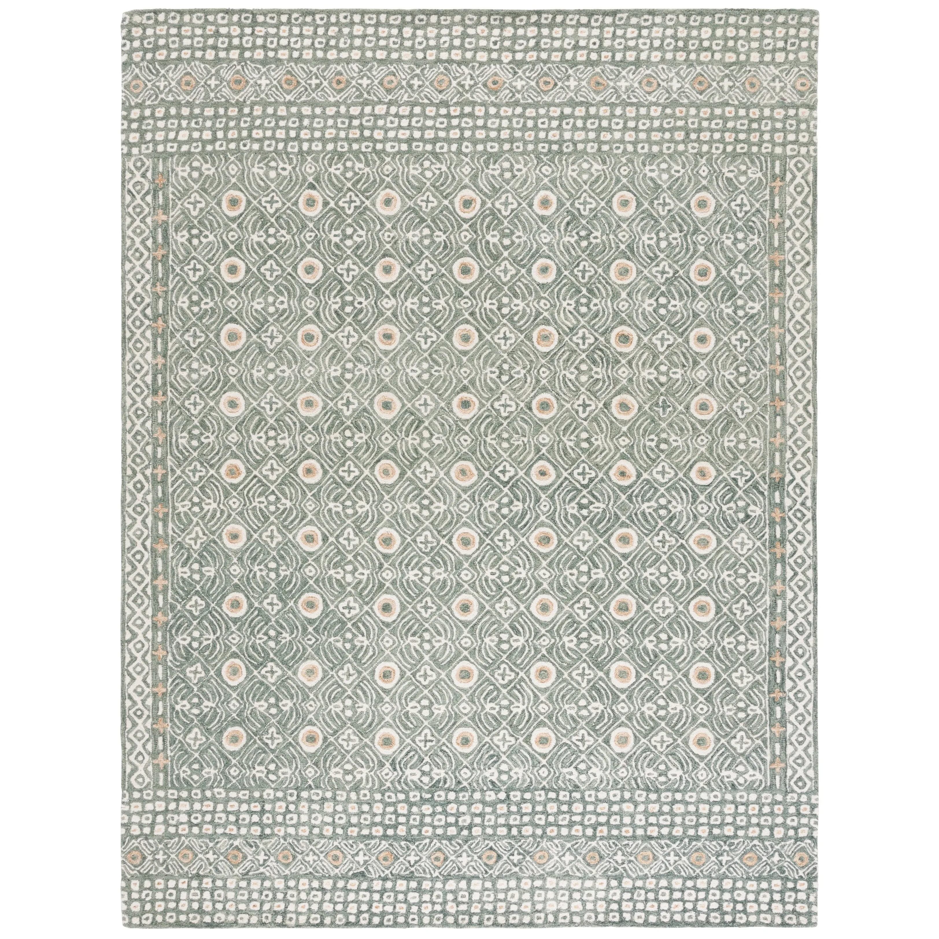 SAFAVIEH Handmade Micro-Loop Reglind Wool Rug