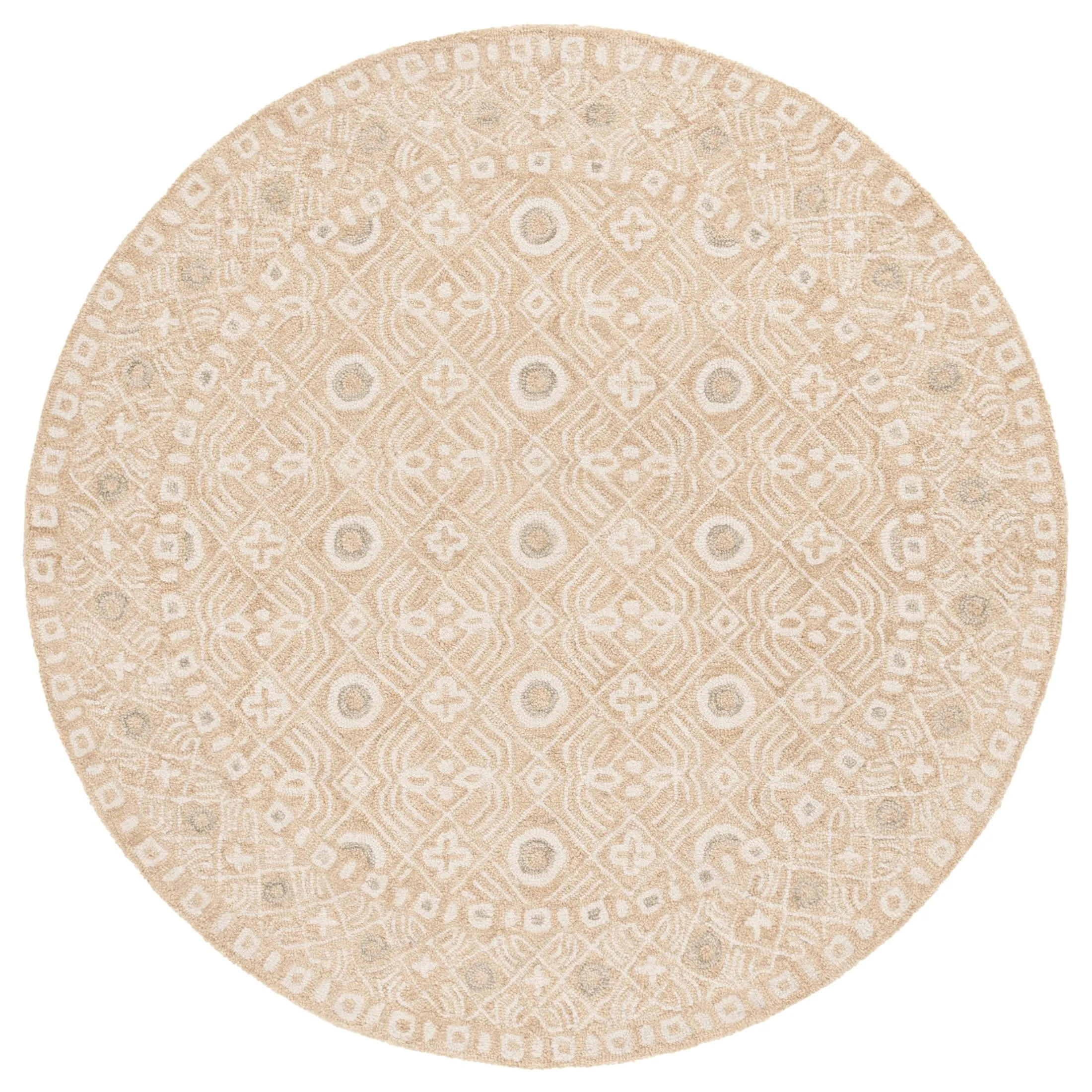 SAFAVIEH Handmade Micro-Loop Reglind Wool Rug