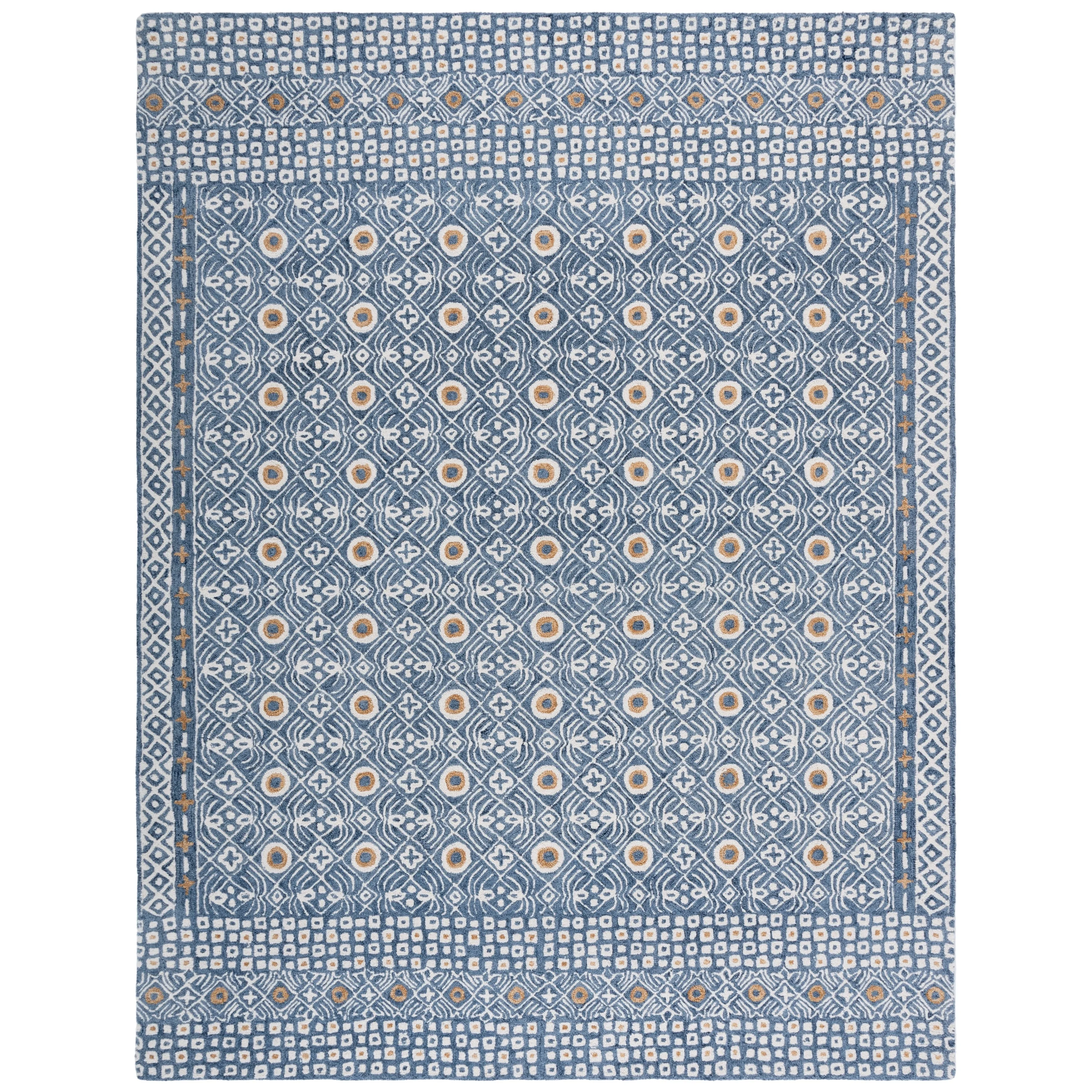 SAFAVIEH Handmade Micro-Loop Reglind Wool Rug