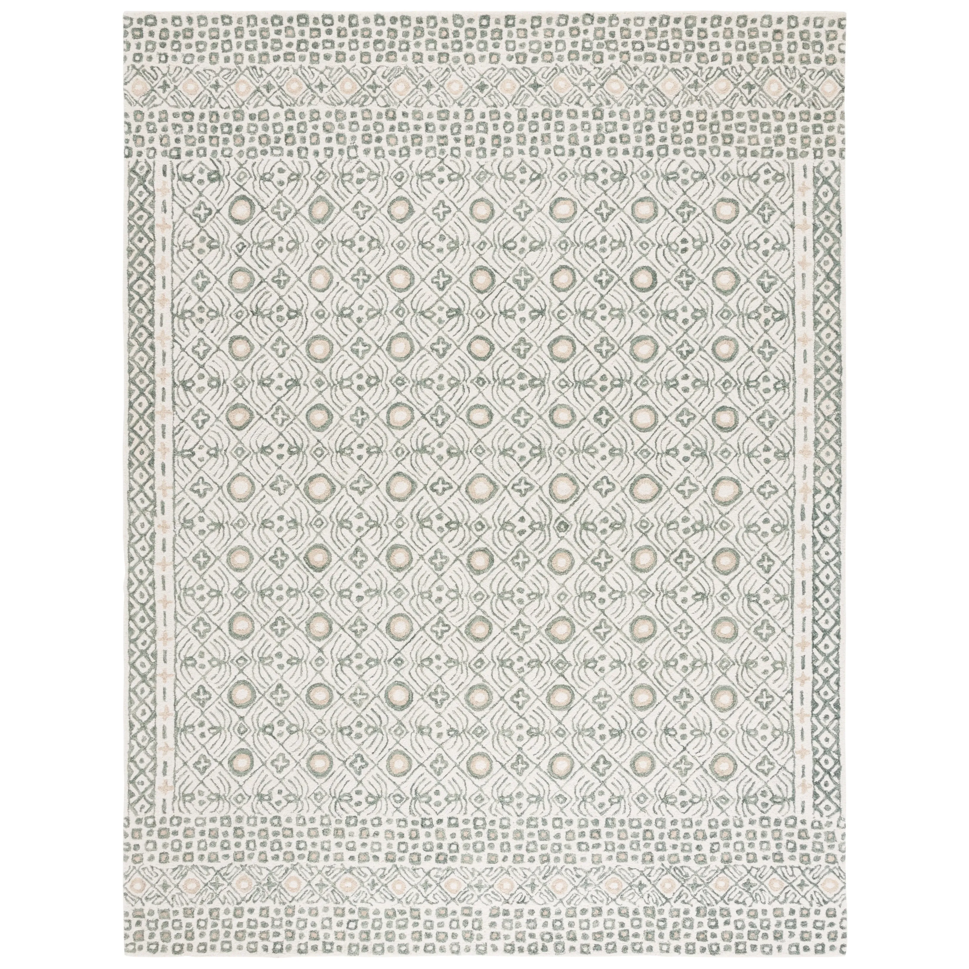 SAFAVIEH Handmade Micro-Loop Reglind Wool Rug