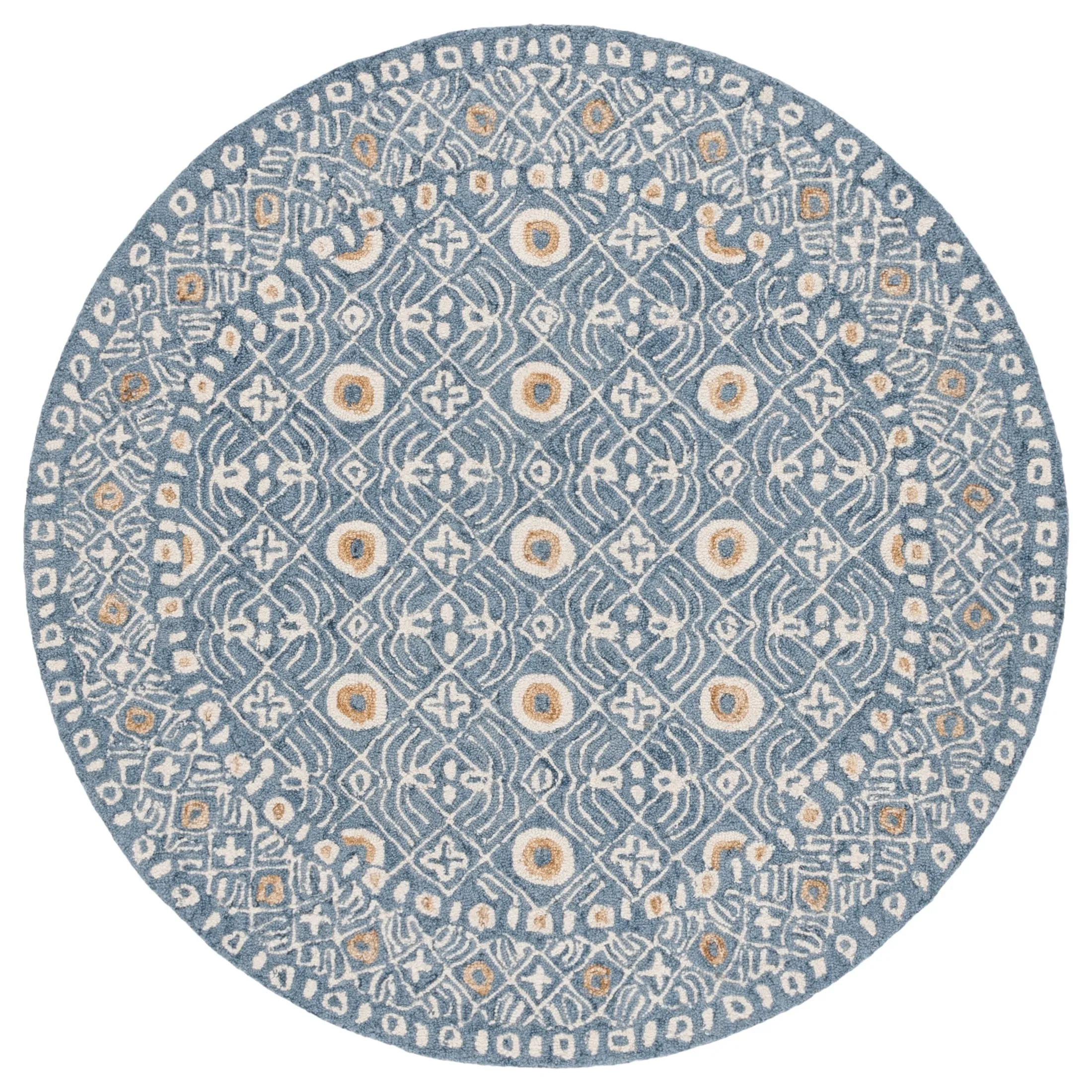 SAFAVIEH Handmade Micro-Loop Reglind Wool Rug