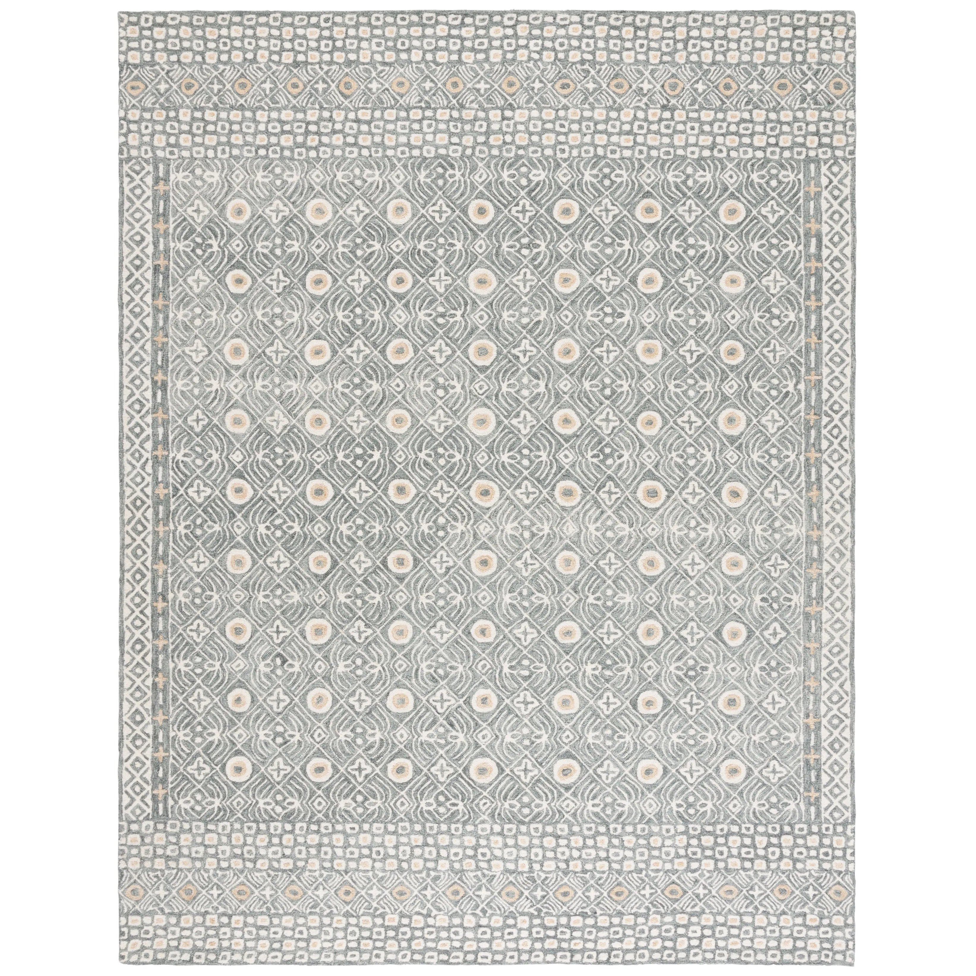 SAFAVIEH Handmade Micro-Loop Reglind Wool Rug