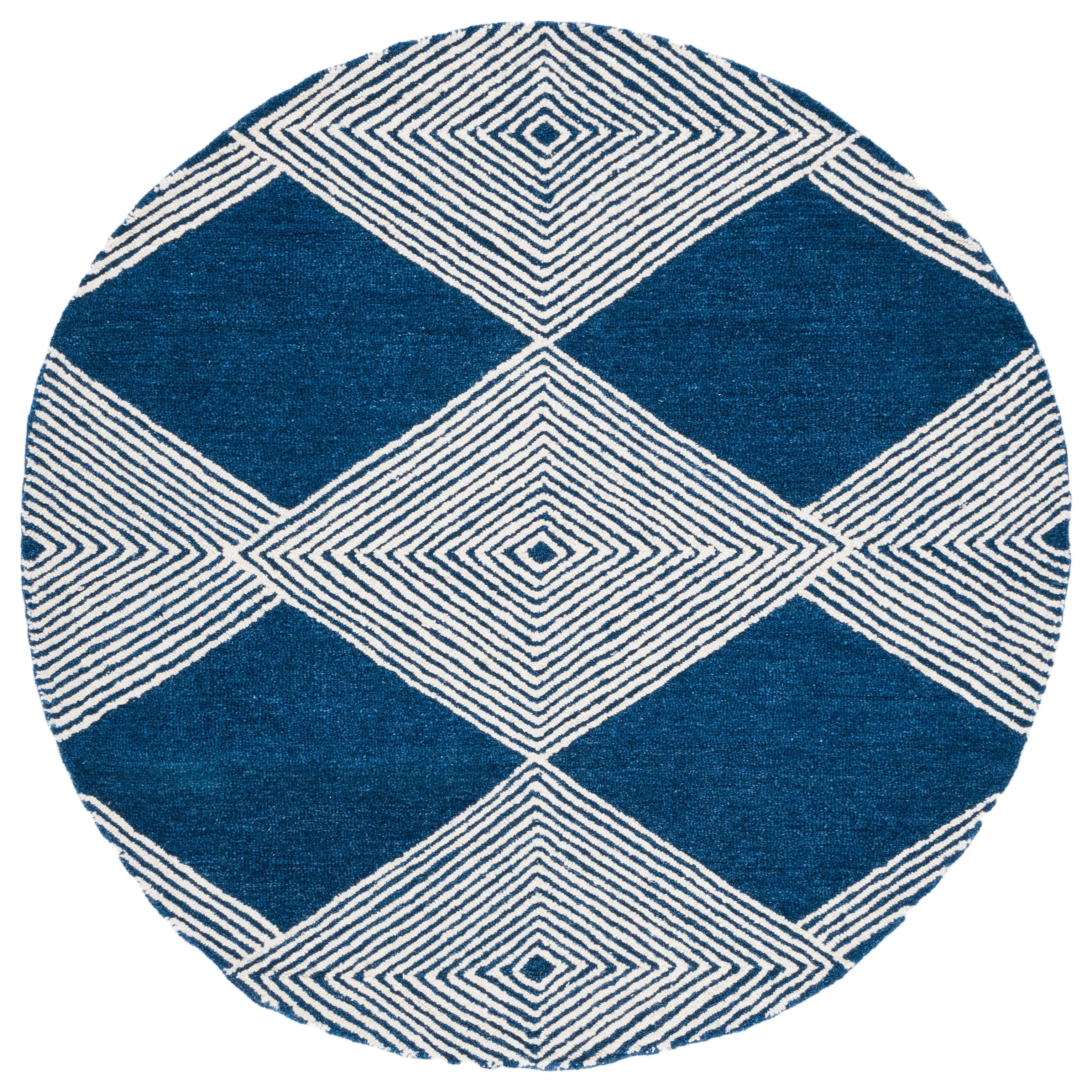 SAFAVIEH Handmade Micro-Loop Samin Wool Rug