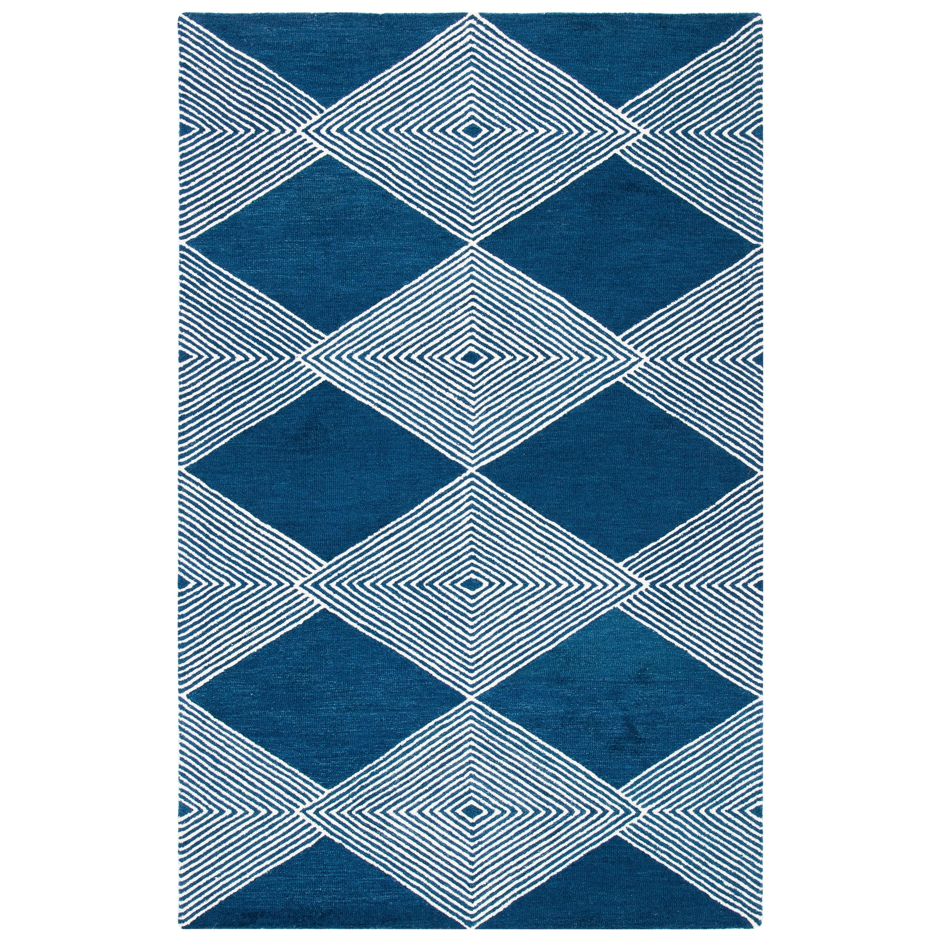 SAFAVIEH Handmade Micro-Loop Samin Wool Rug