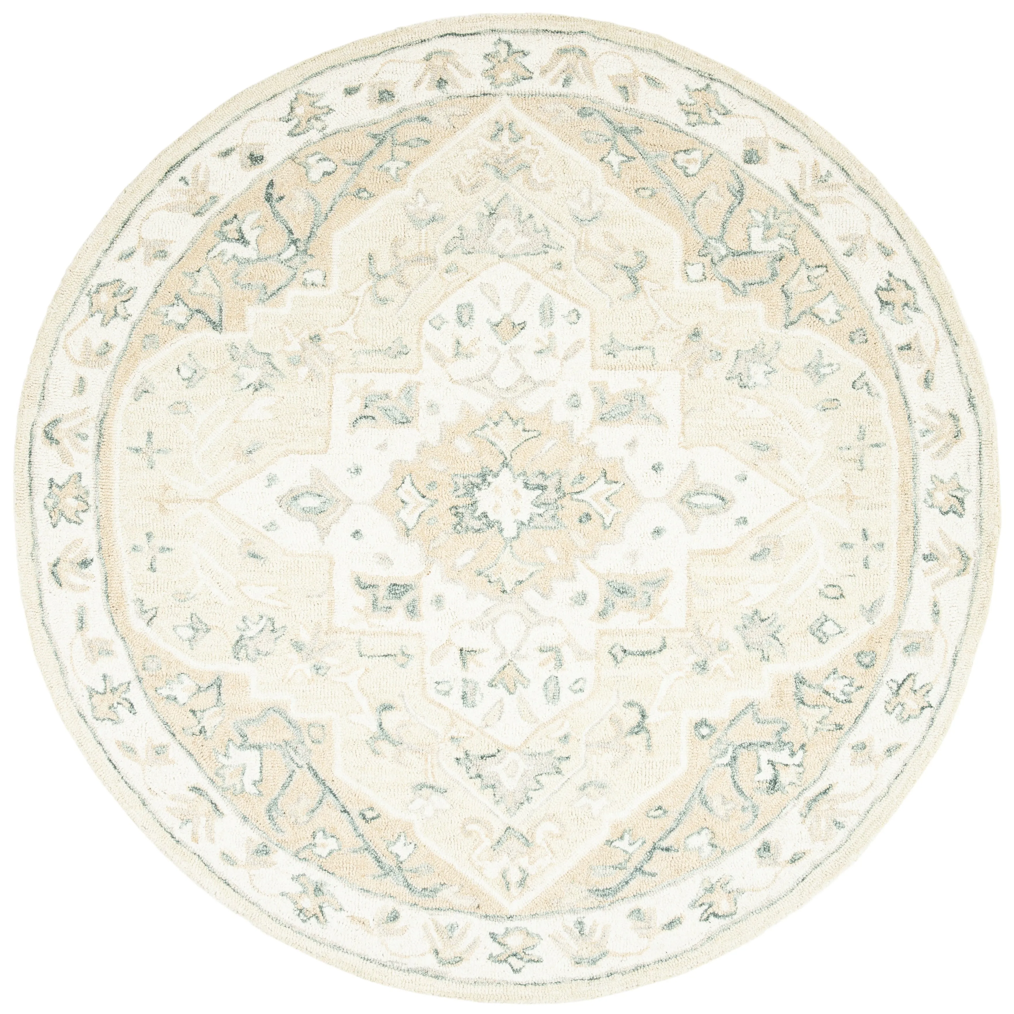 SAFAVIEH Handmade Micro-Loop Selveta Wool Rug