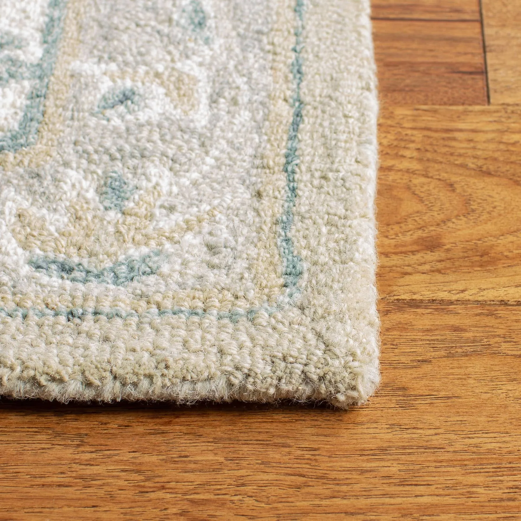 SAFAVIEH Handmade Micro-Loop Selveta Wool Rug
