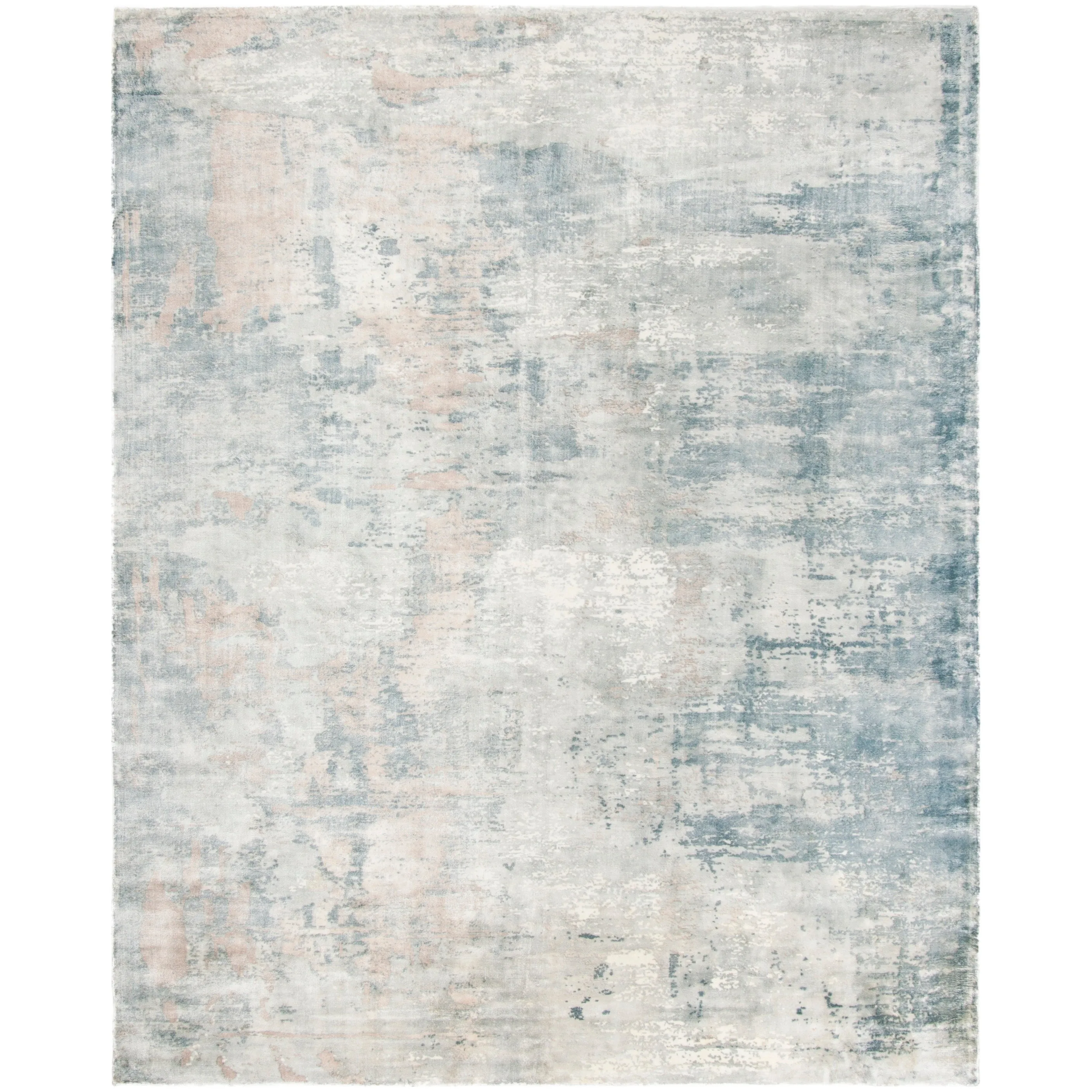 SAFAVIEH. Handmade Mirage Bessie Modern Abstract Viscose Rug