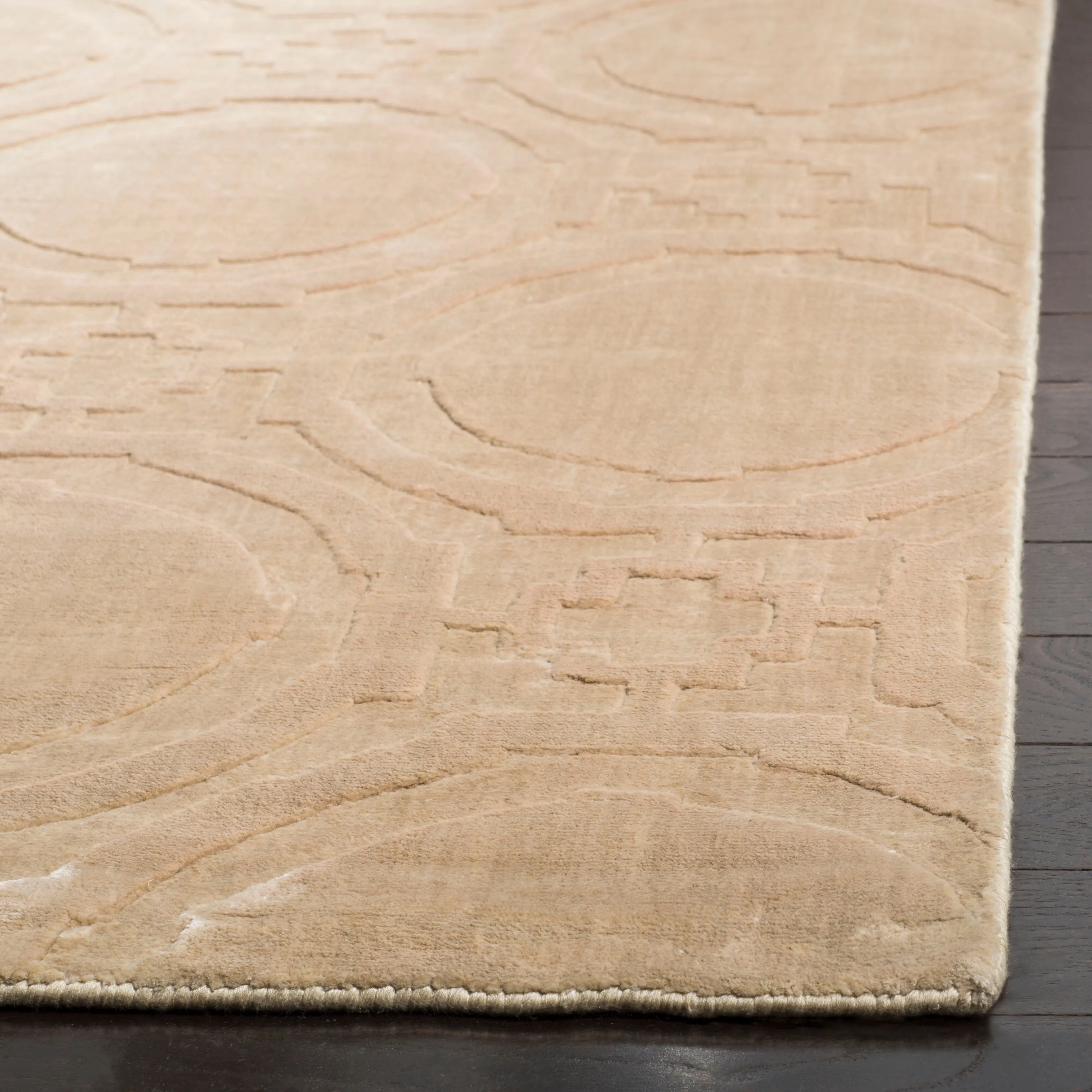 SAFAVIEH Handmade Mirage Gresa Modern Abstract Viscose Rug