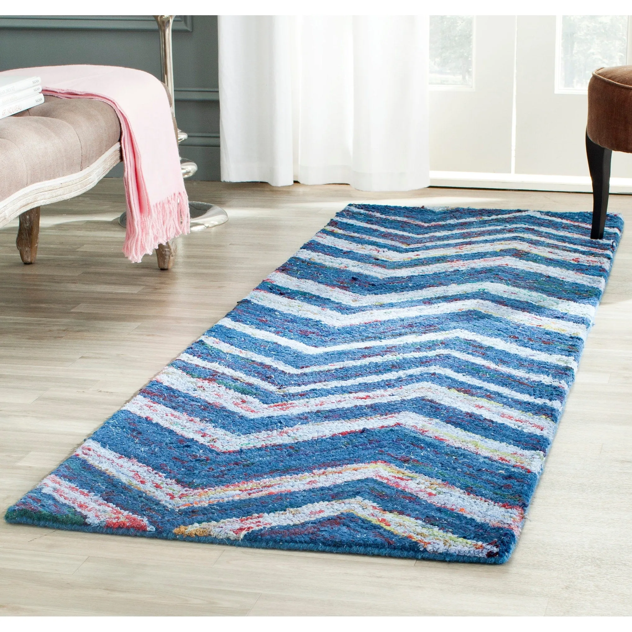 SAFAVIEH Handmade Nantucket Arijana Contemporary Cotton Rug