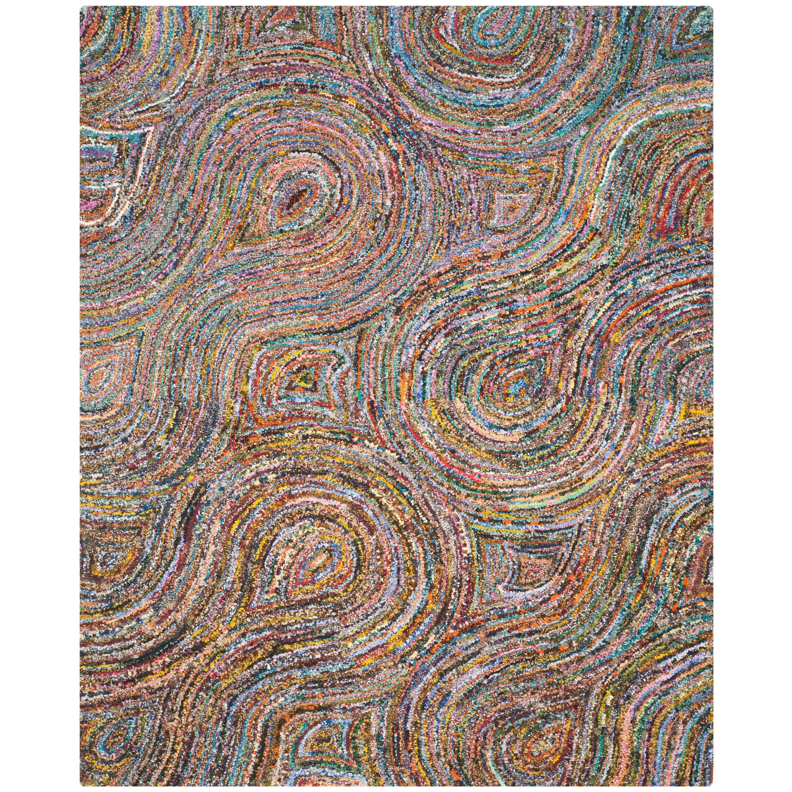 SAFAVIEH Handmade Nantucket Betsi Contemporary Cotton Rug
