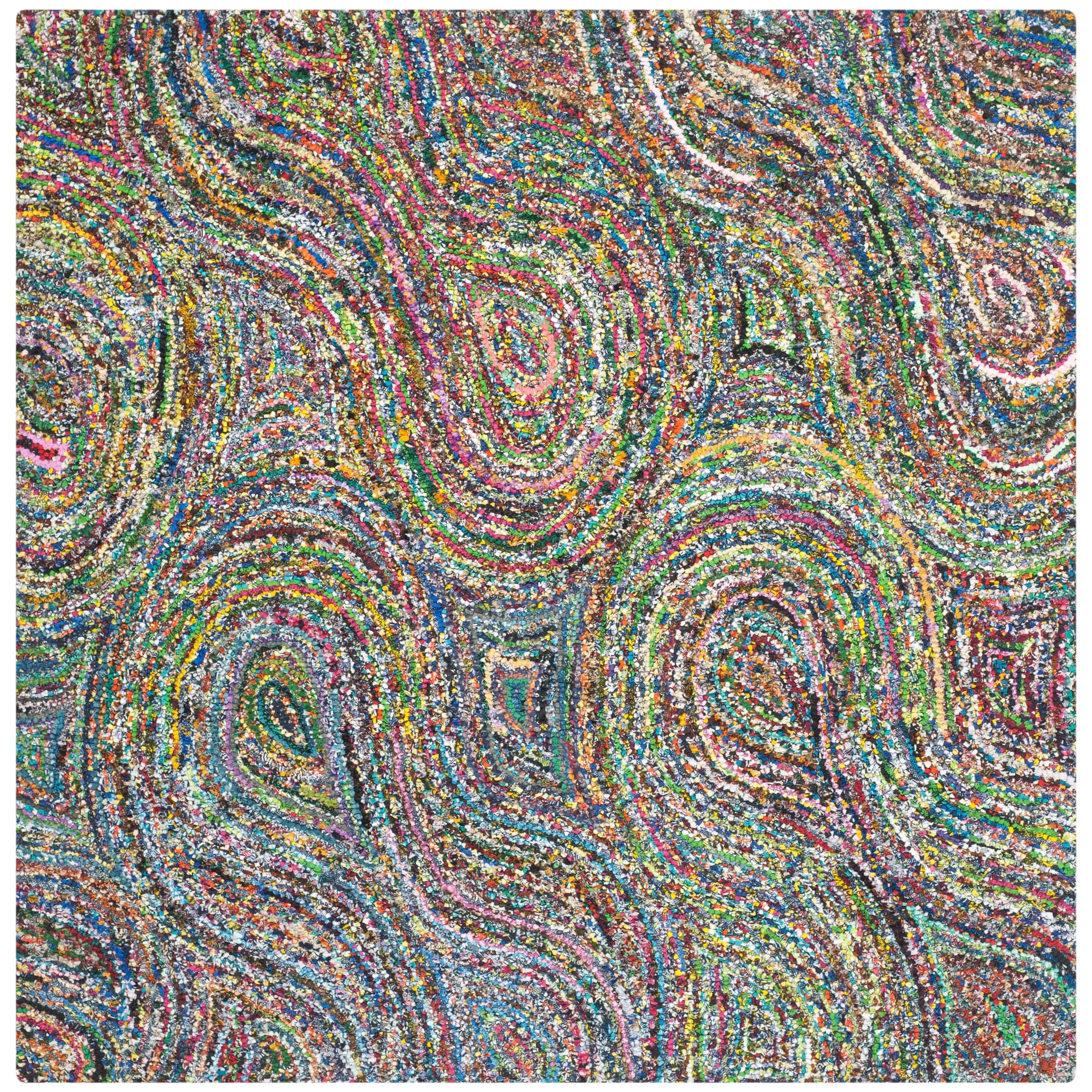 SAFAVIEH Handmade Nantucket Betsi Contemporary Cotton Rug