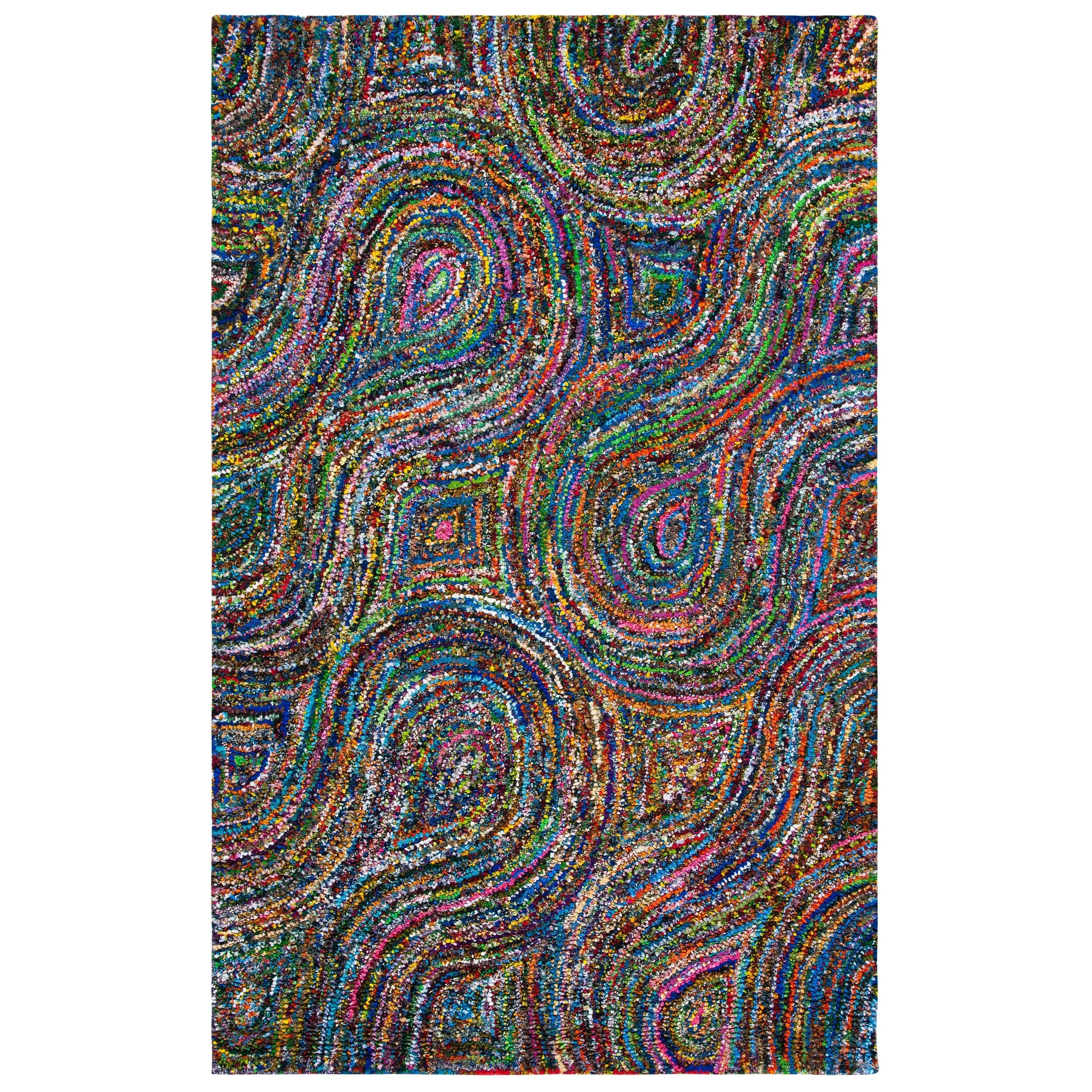 SAFAVIEH Handmade Nantucket Betsi Contemporary Cotton Rug