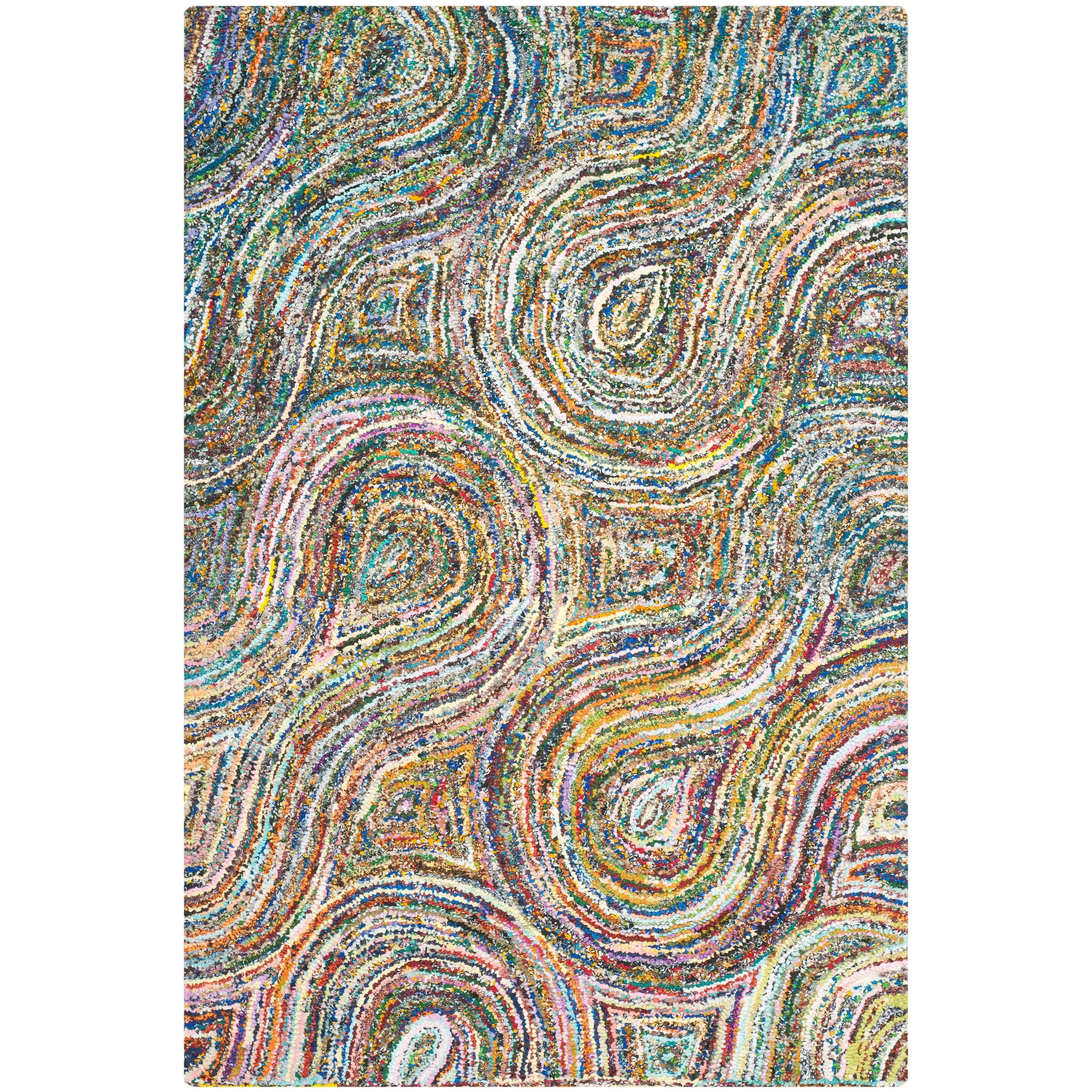 SAFAVIEH Handmade Nantucket Betsi Contemporary Cotton Rug