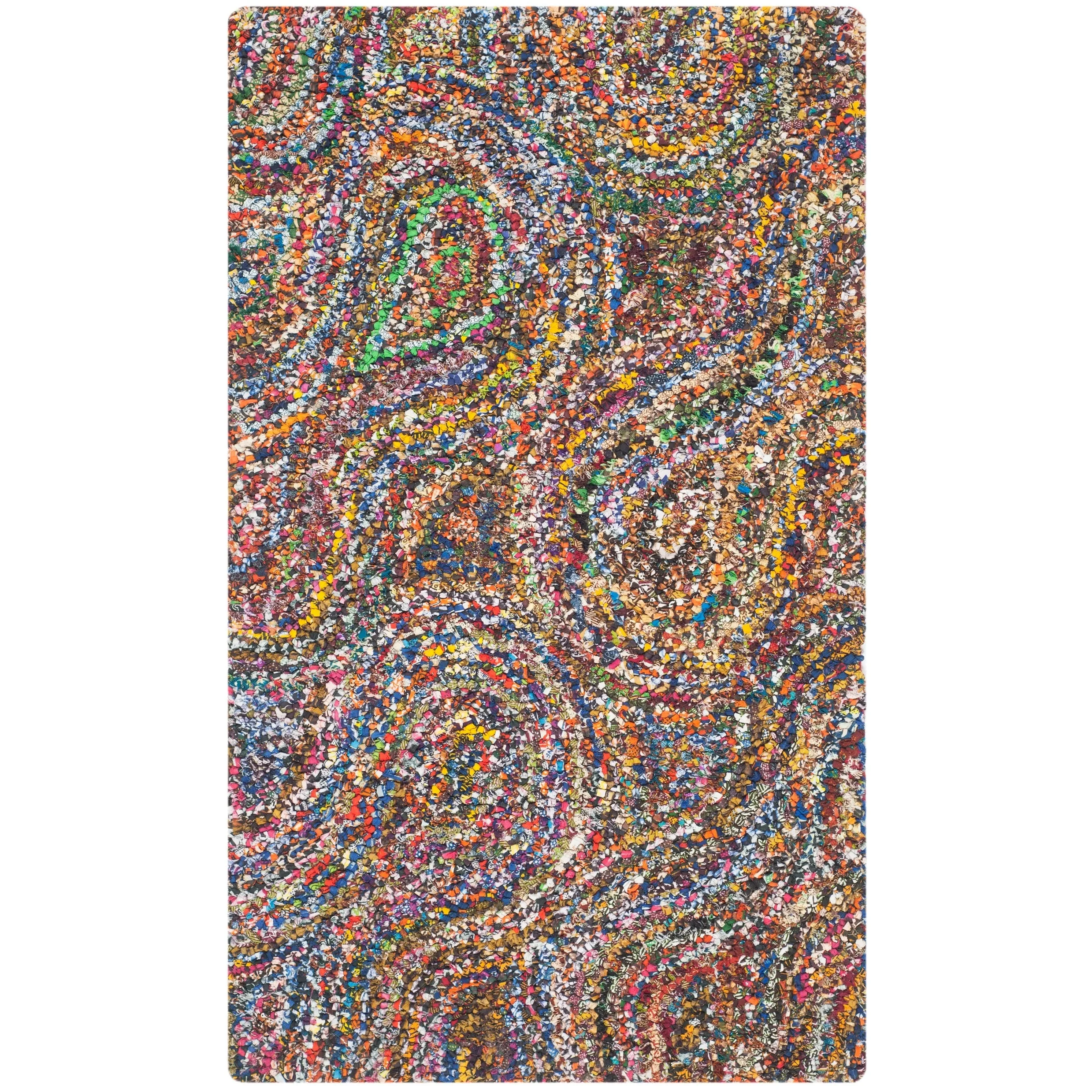 SAFAVIEH Handmade Nantucket Betsi Contemporary Cotton Rug