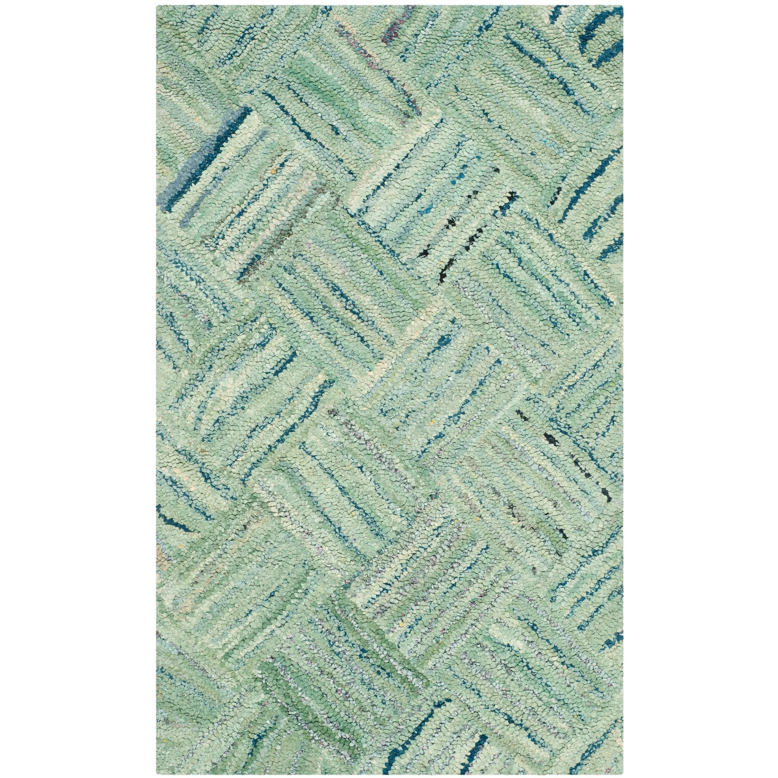 SAFAVIEH Handmade Nantucket Bimla Contemporary Cotton Rug