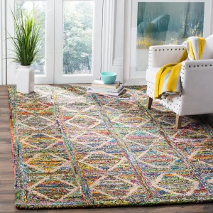 SAFAVIEH. Handmade Nantucket Gudfinna Contemporary Cotton Rug