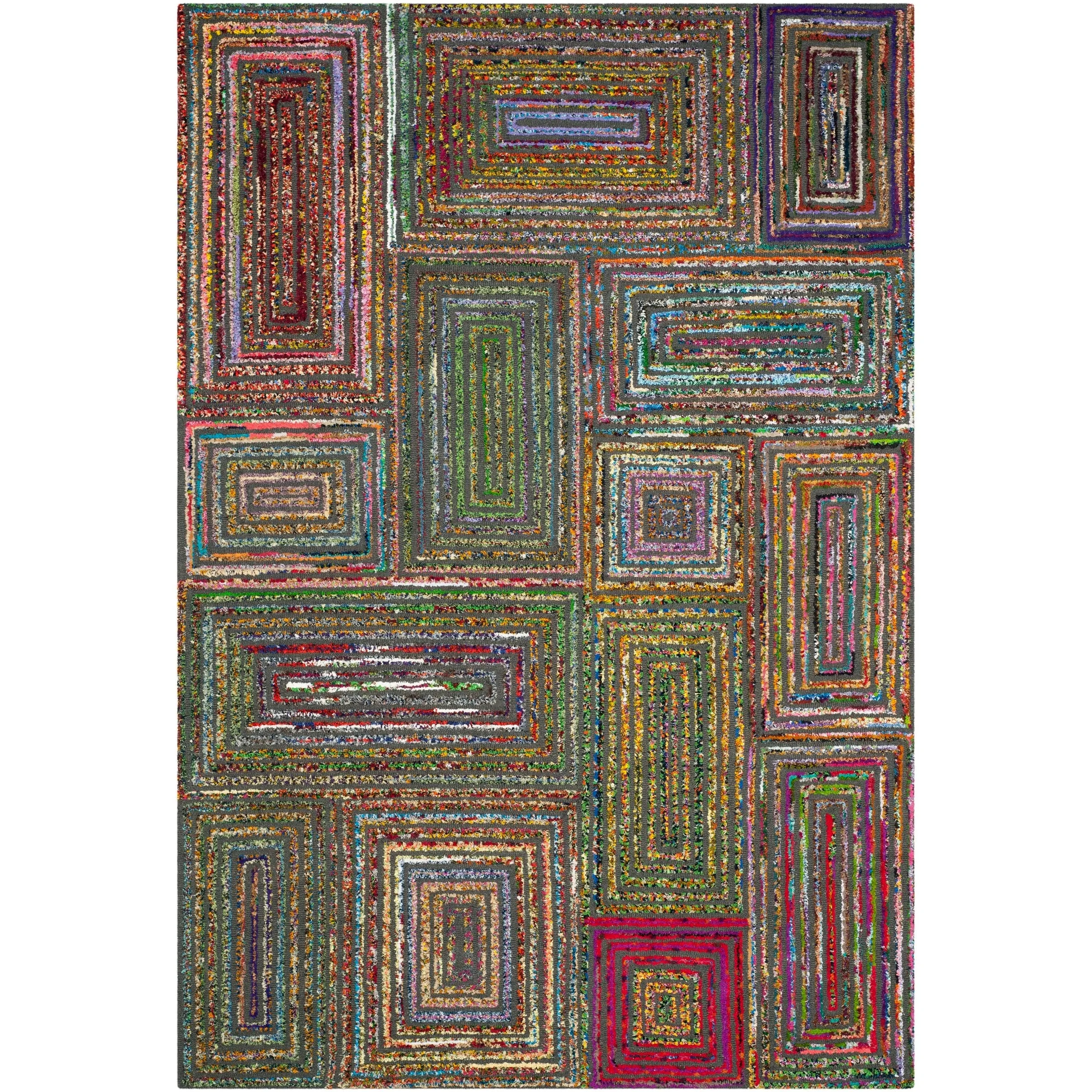 SAFAVIEH Handmade Nantucket Marieka Contemporary Cotton Rug