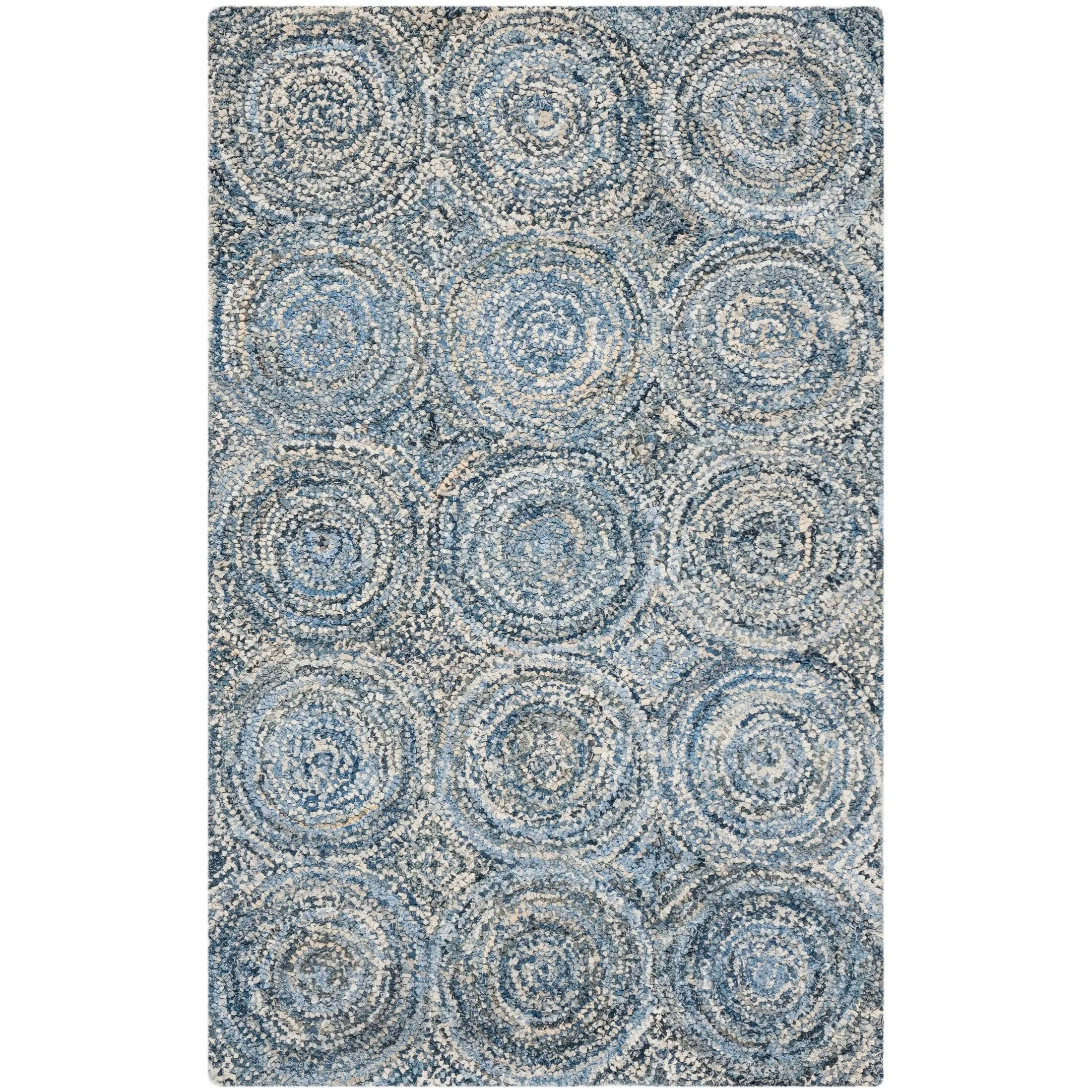 SAFAVIEH Handmade Nantucket Shorena Contemporary Cotton Rug