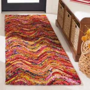 SAFAVIEH. Handmade Nantucket Sorana Contemporary Cotton Rug
