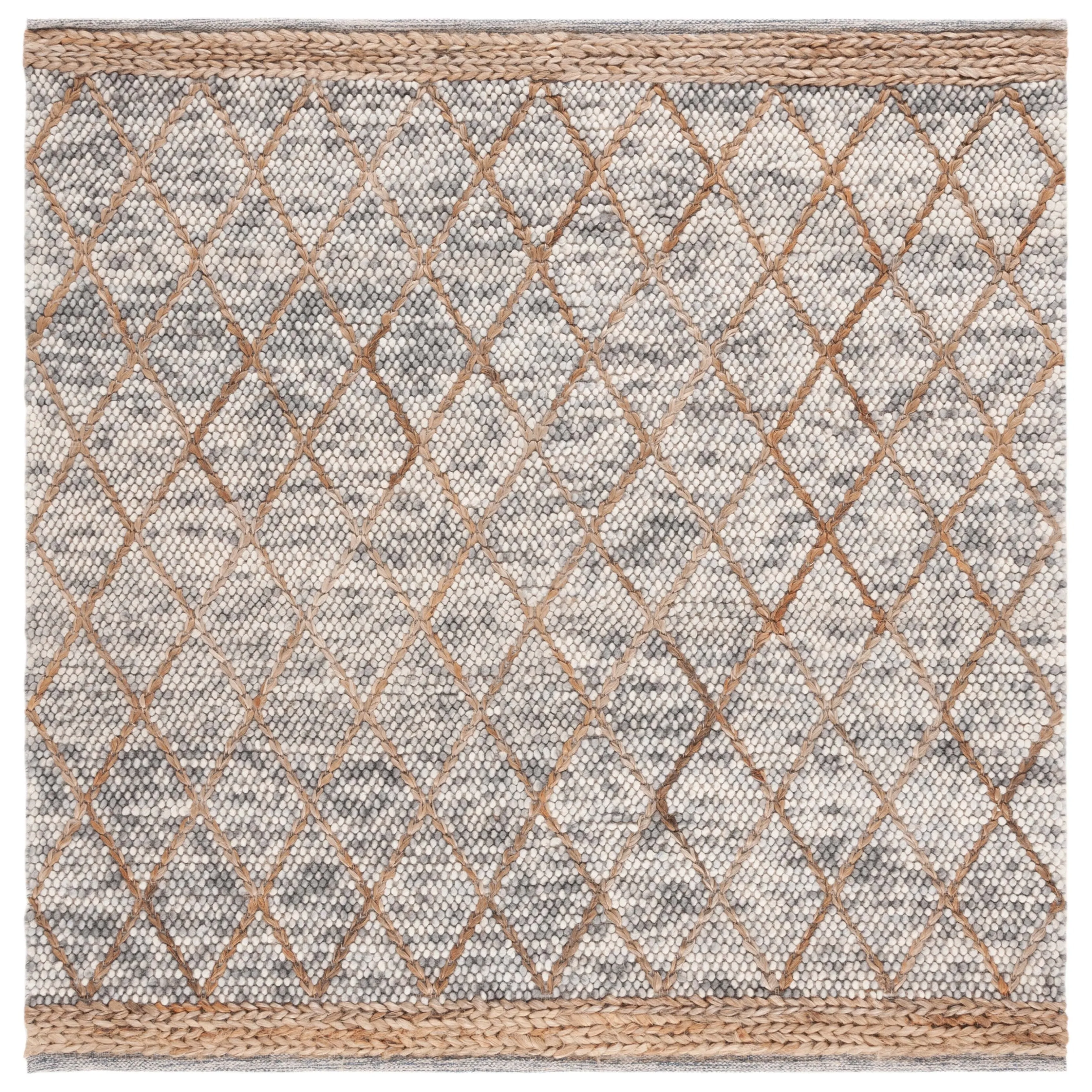 SAFAVIEH Handmade Natura Aliene Trellis Wool Rug