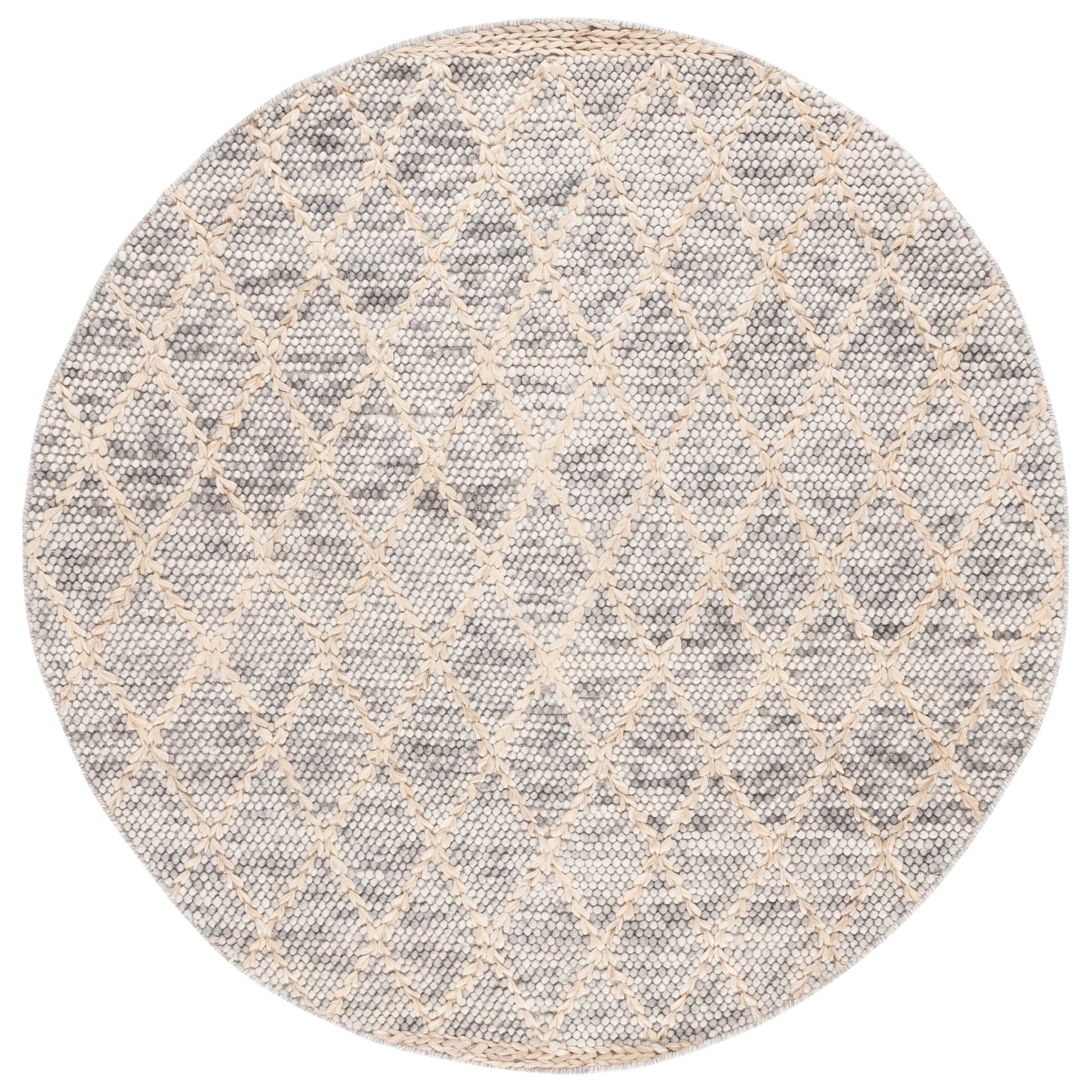SAFAVIEH Handmade Natura Aliene Trellis Wool Rug