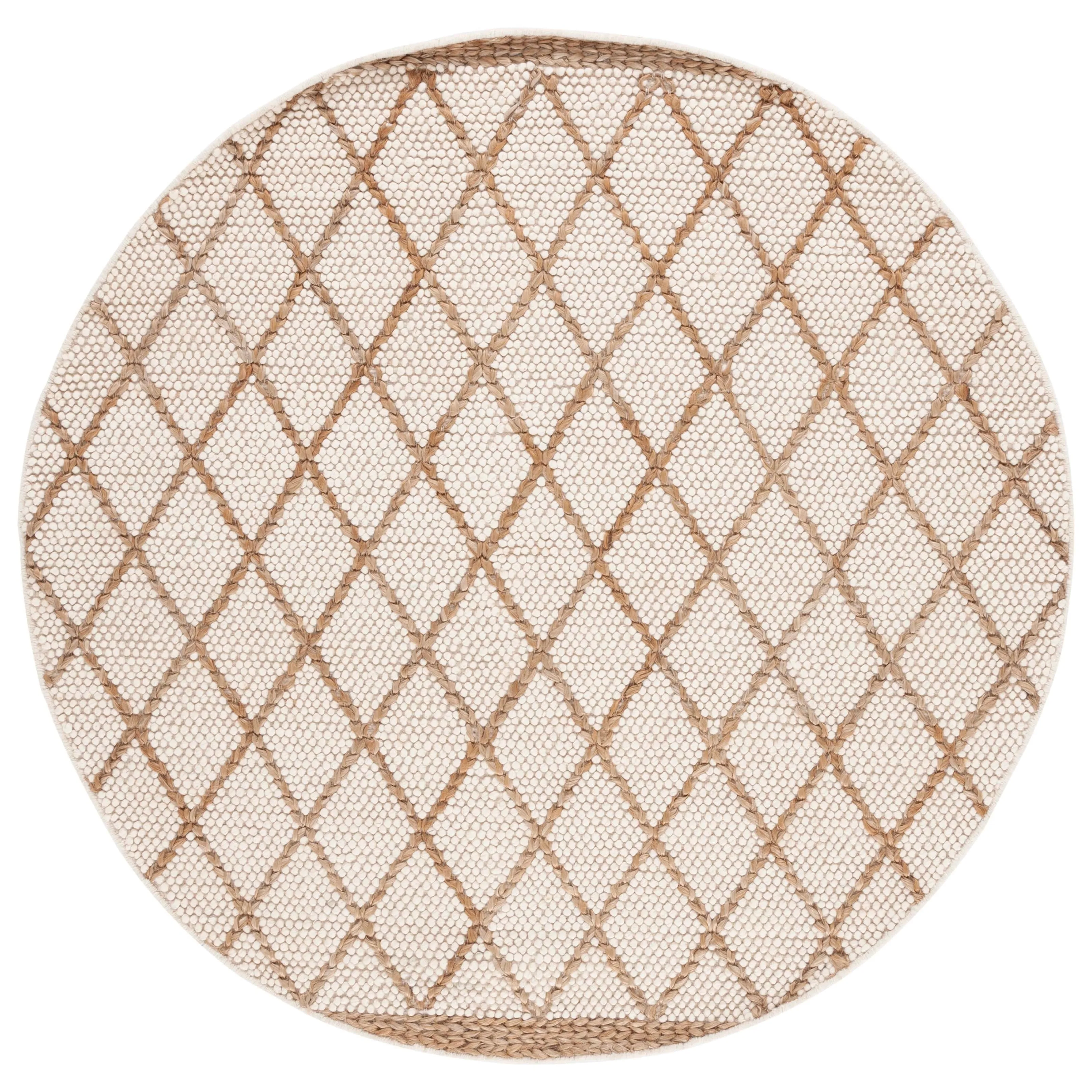 SAFAVIEH Handmade Natura Aliene Trellis Wool Rug