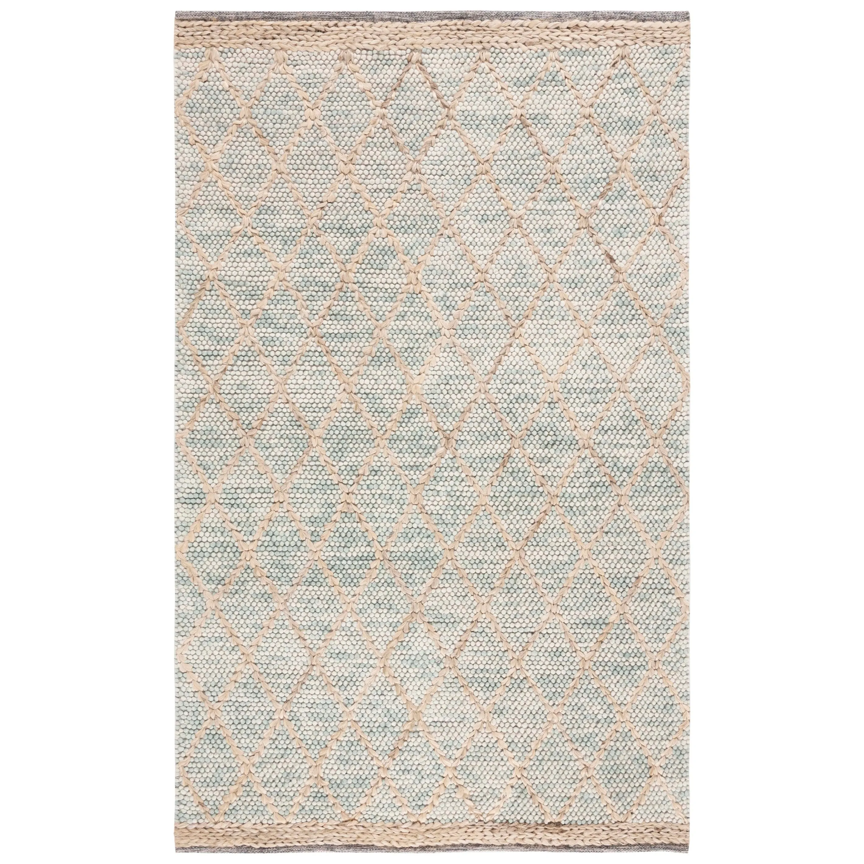 SAFAVIEH Handmade Natura Aliene Trellis Wool Rug