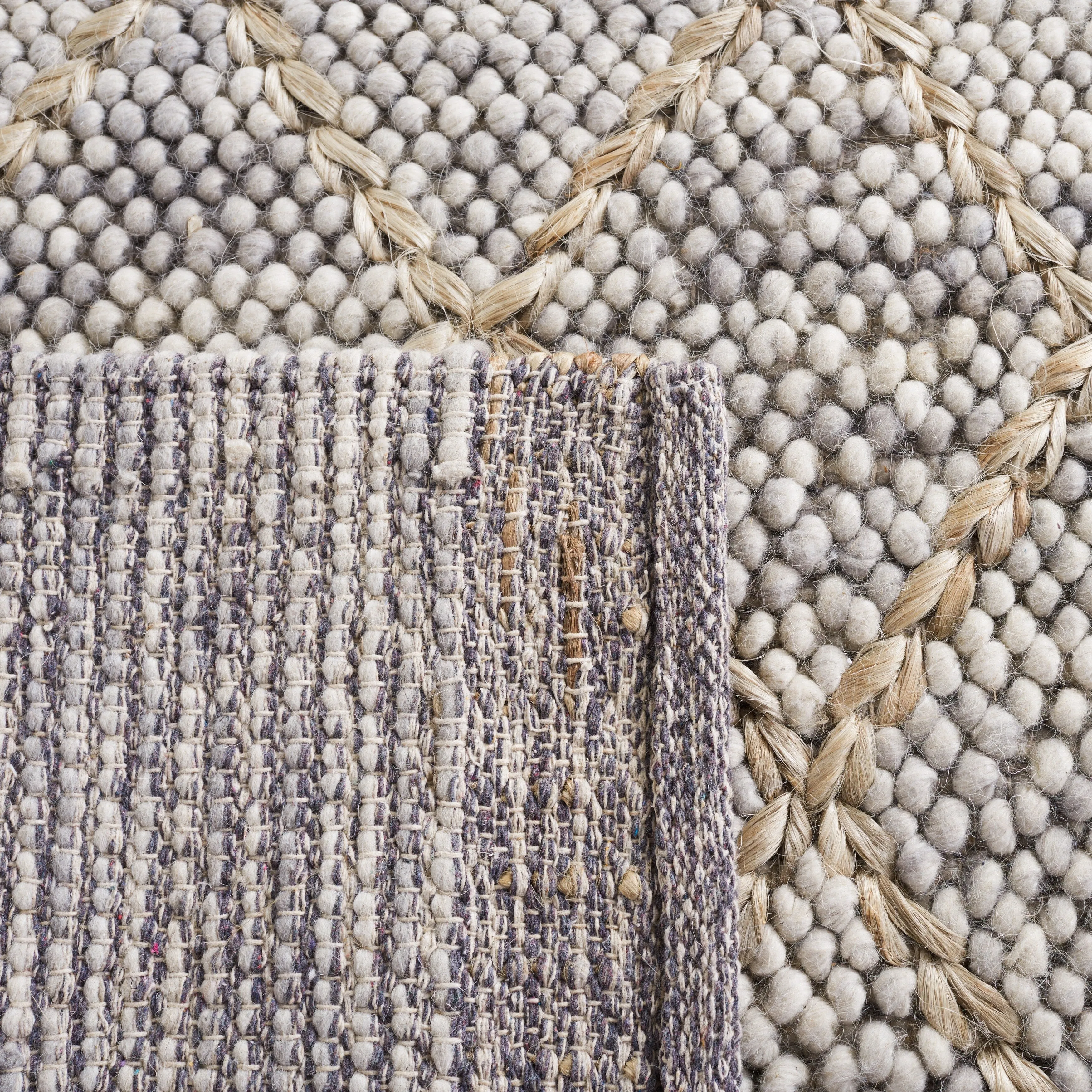 SAFAVIEH Handmade Natura Aliene Trellis Wool Rug