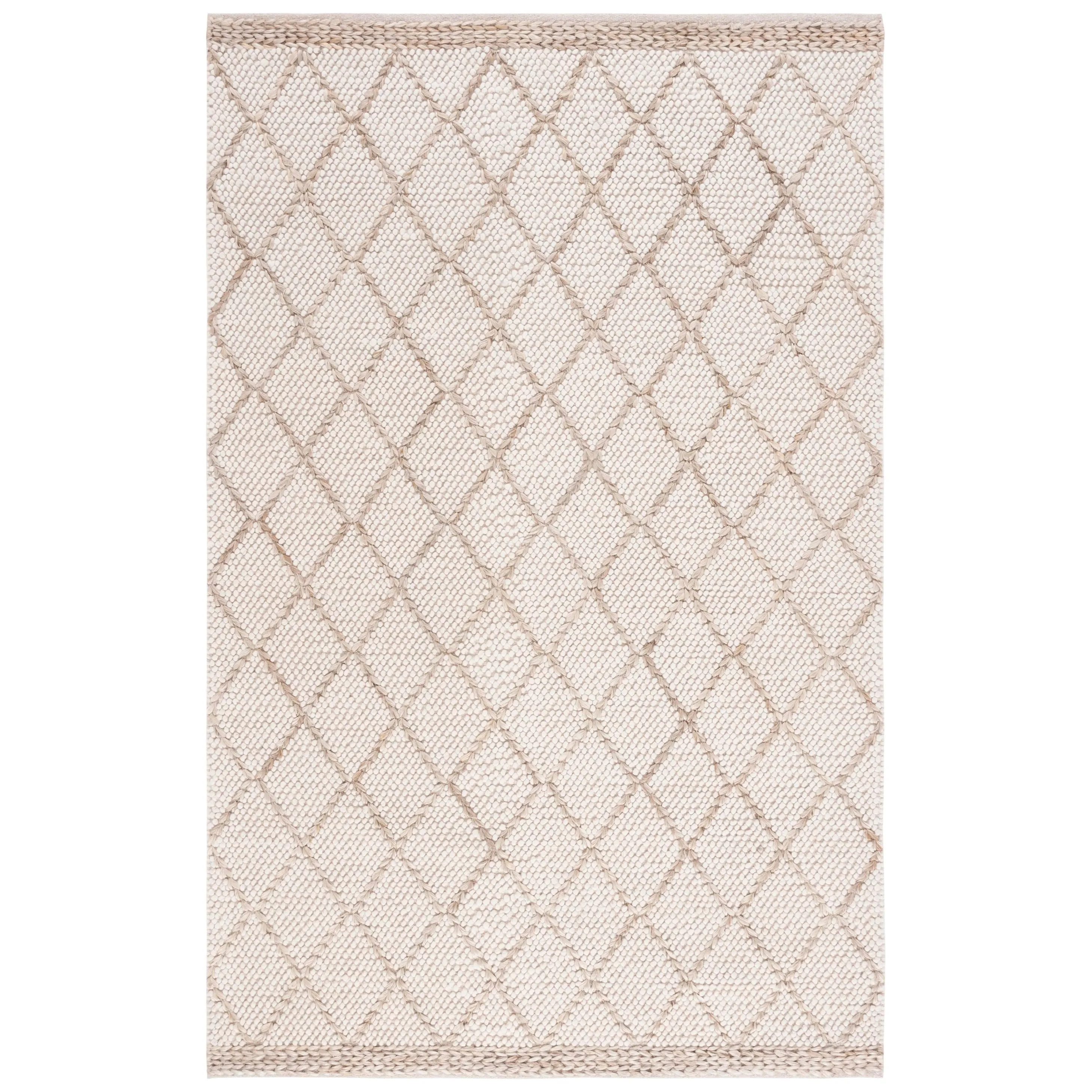 SAFAVIEH Handmade Natura Aliene Trellis Wool Rug