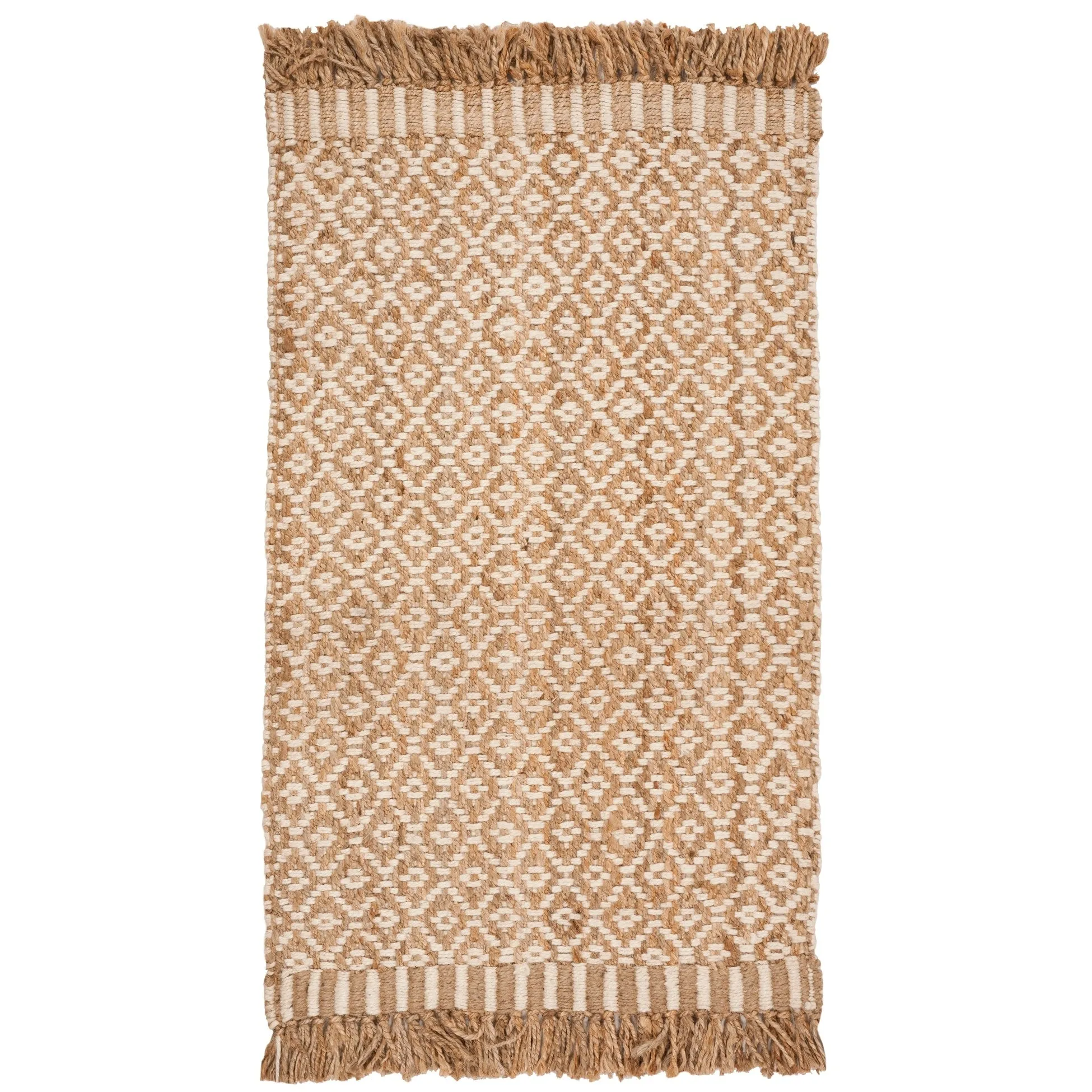 SAFAVIEH Handmade Natural Fiber Allisson Jute Fringe Rug