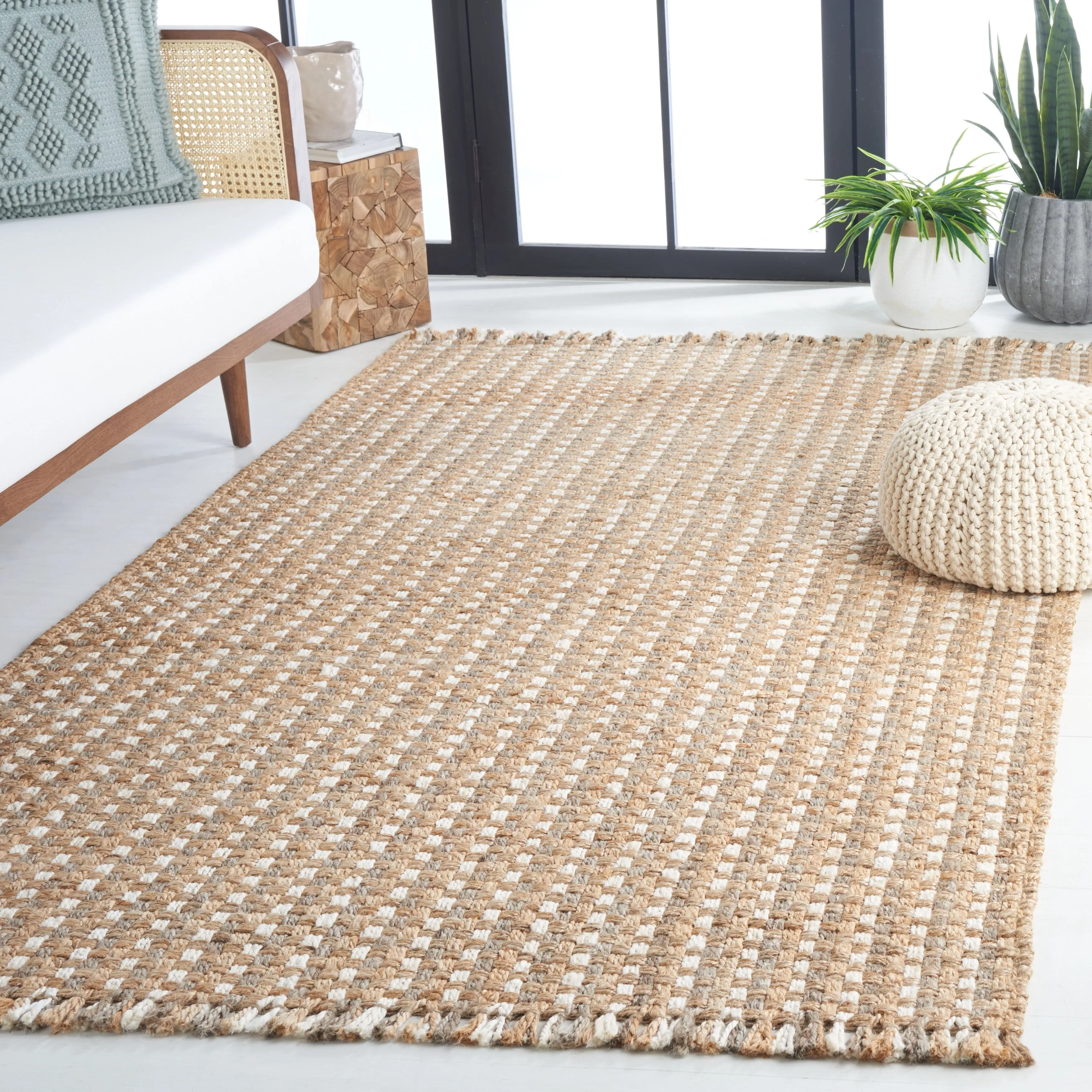 SAFAVIEH Handmade Natural Fiber Anabelle Casual Jute Rug