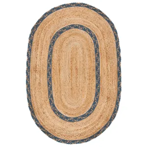 SAFAVIEH Handmade Natural Fiber Asgerdur Casual Jute Rug