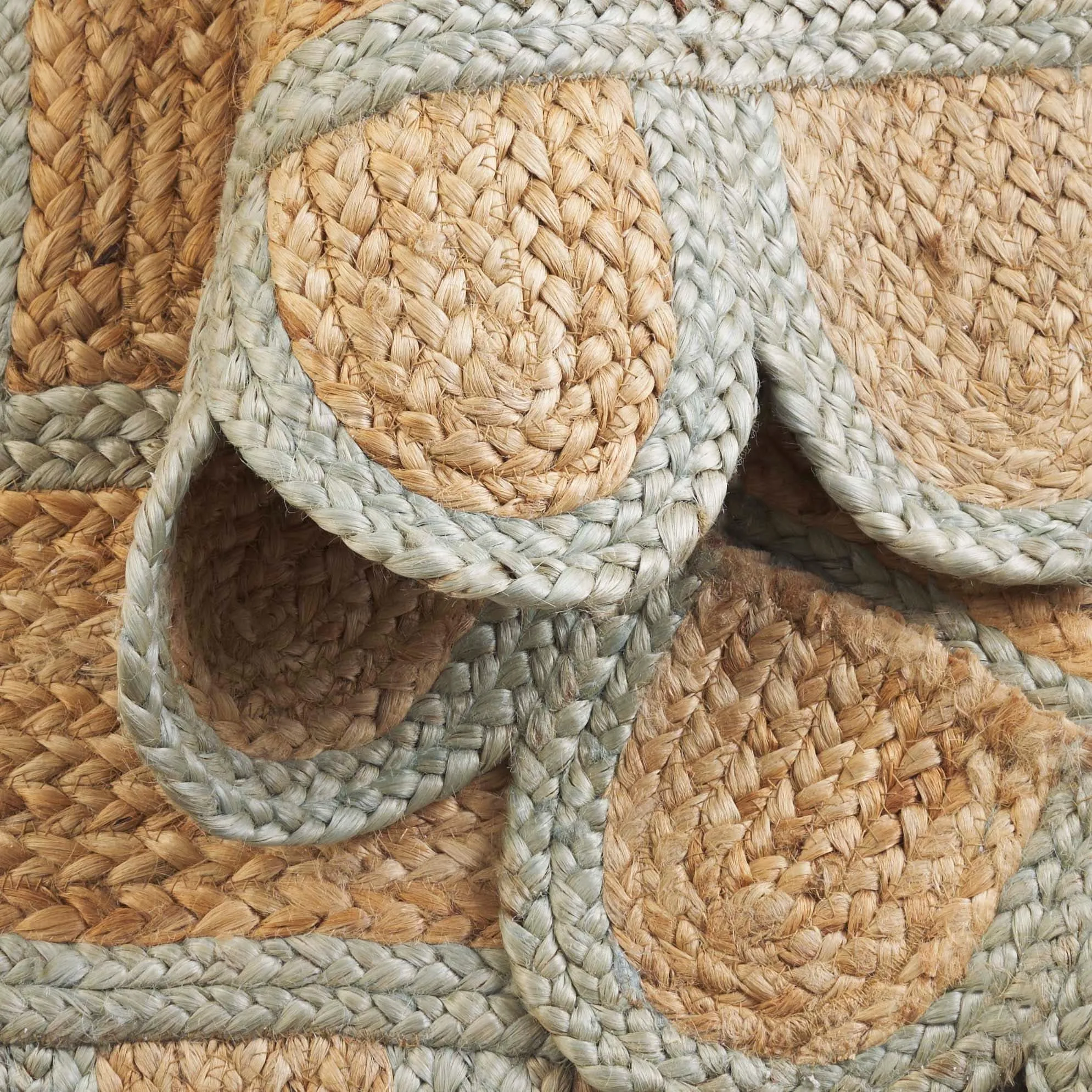 SAFAVIEH Handmade Natural Fiber Calcedonia Border Pattern Jute Rug