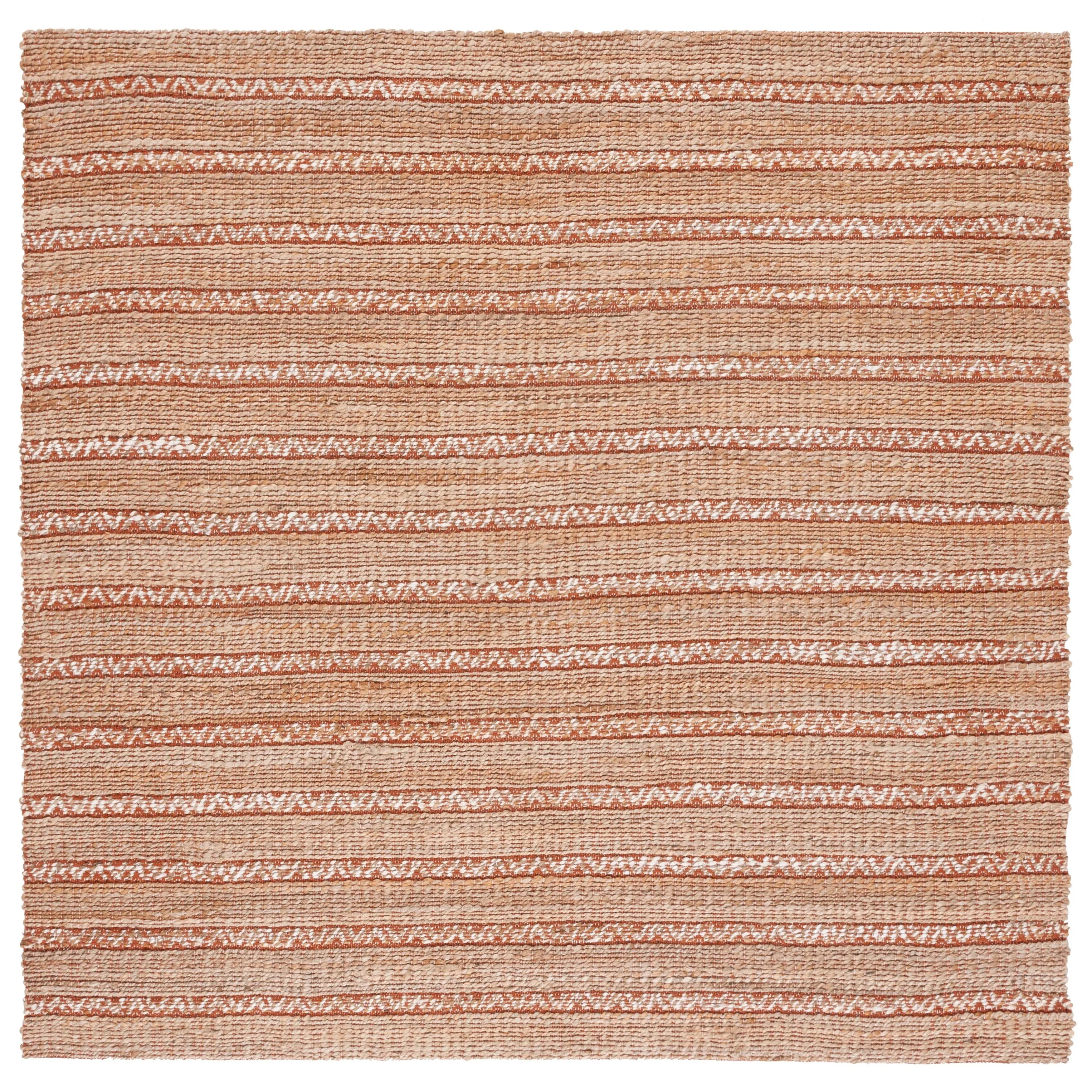 SAFAVIEH Handmade Natural Fiber Carmelina Geometric Seagrass Rug