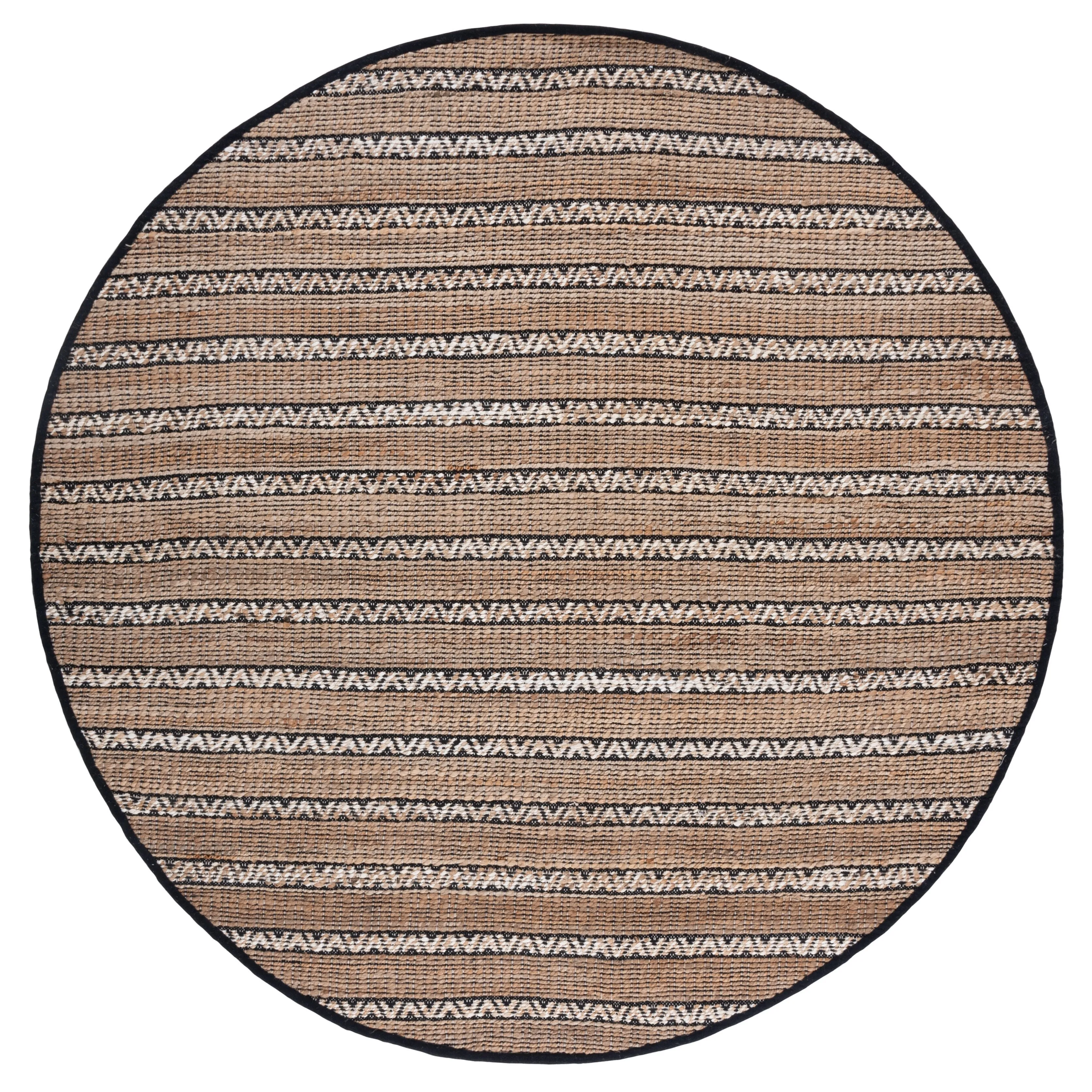 SAFAVIEH Handmade Natural Fiber Carmelina Geometric Seagrass Rug