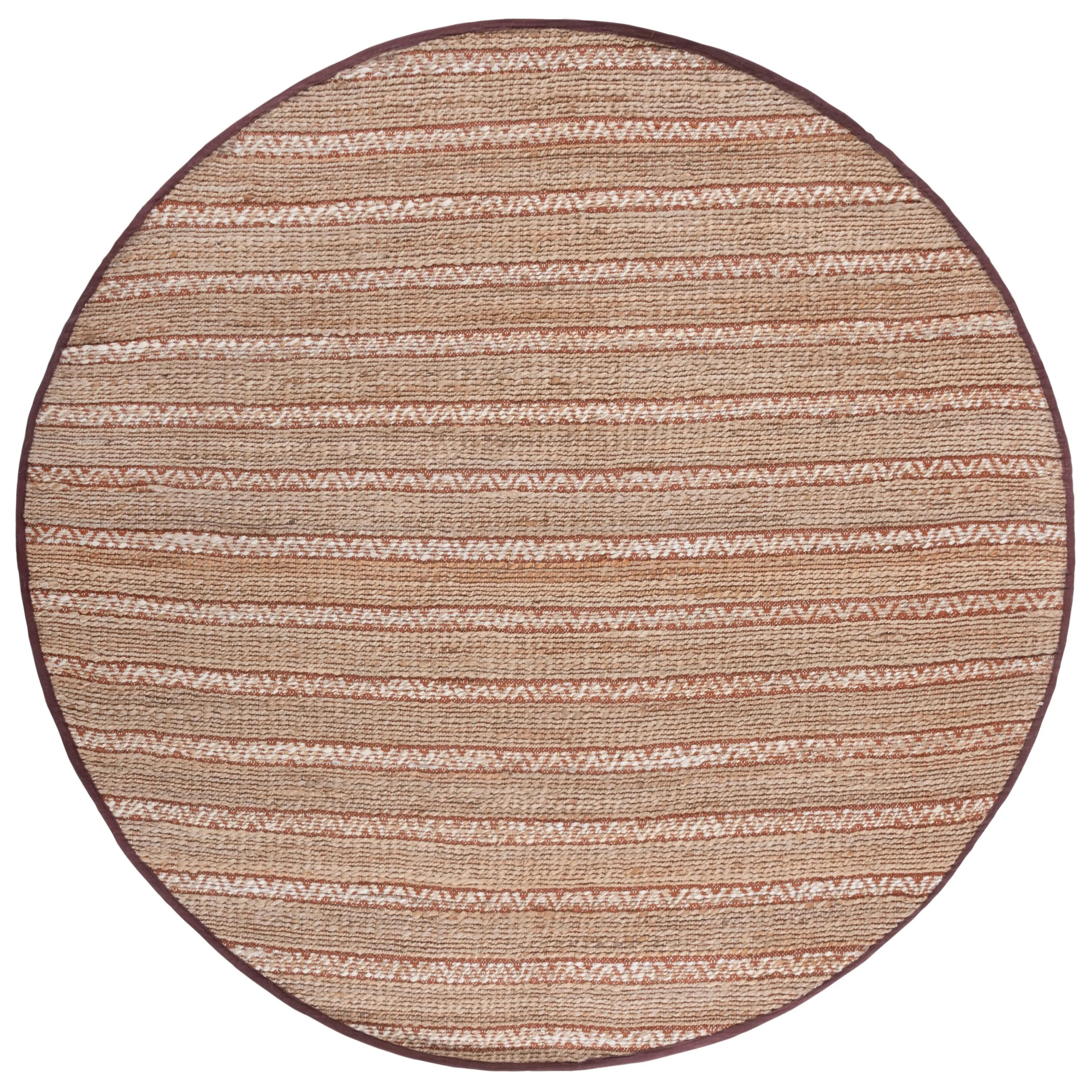 SAFAVIEH Handmade Natural Fiber Carmelina Geometric Seagrass Rug